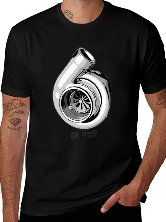 Got Boost? Turbo Graphic Tee - Black
