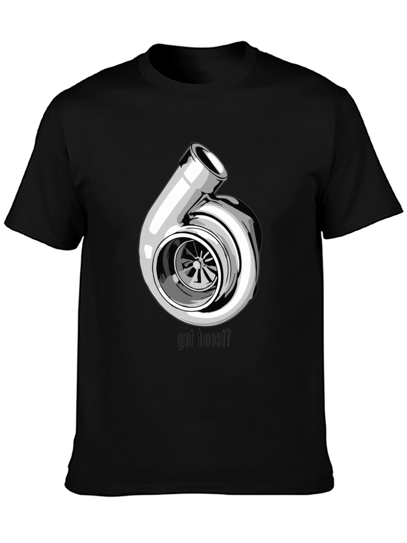 Got Boost? Turbo Graphic Tee - Black