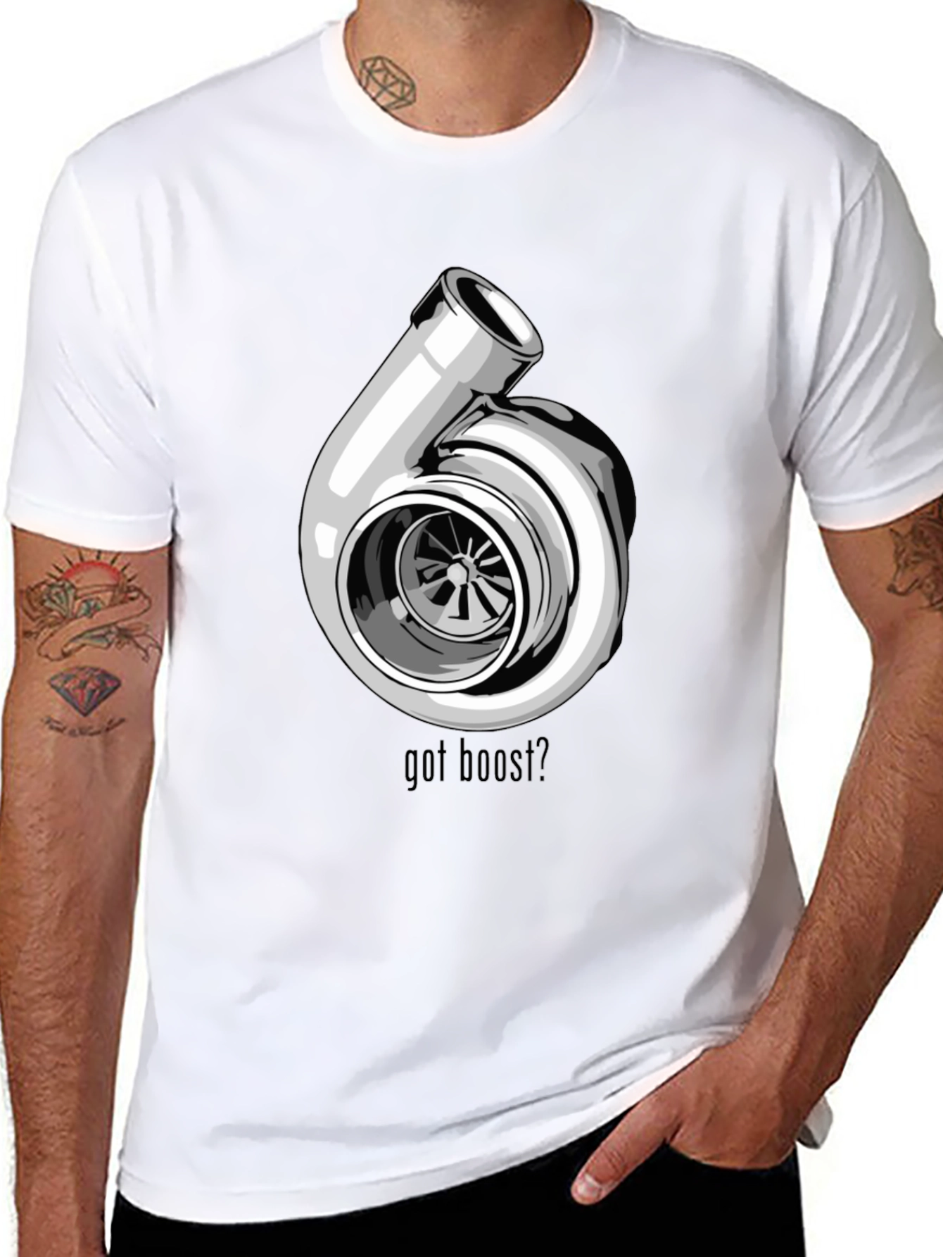 Got Boost? Turbo Graphic Tee - Black