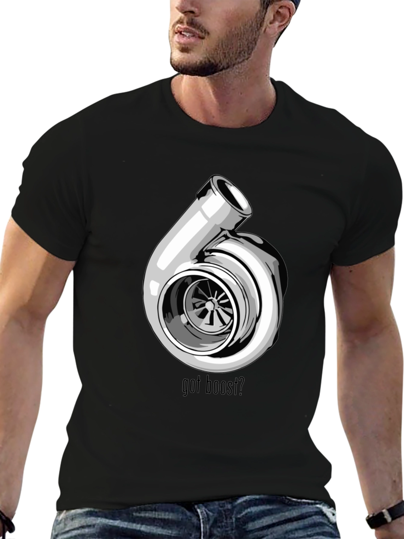 Got Boost? Turbo Graphic Tee - Black