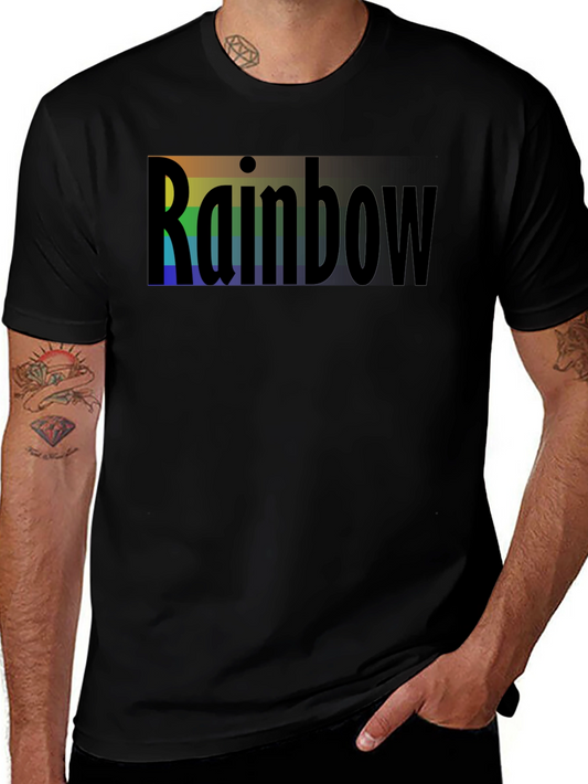 Rainbow Graphic T-Shirt - Stylish Pride Tee