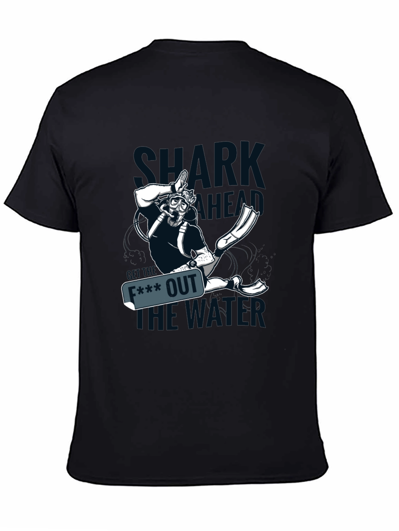 Funny Diver Shark T-Shirt