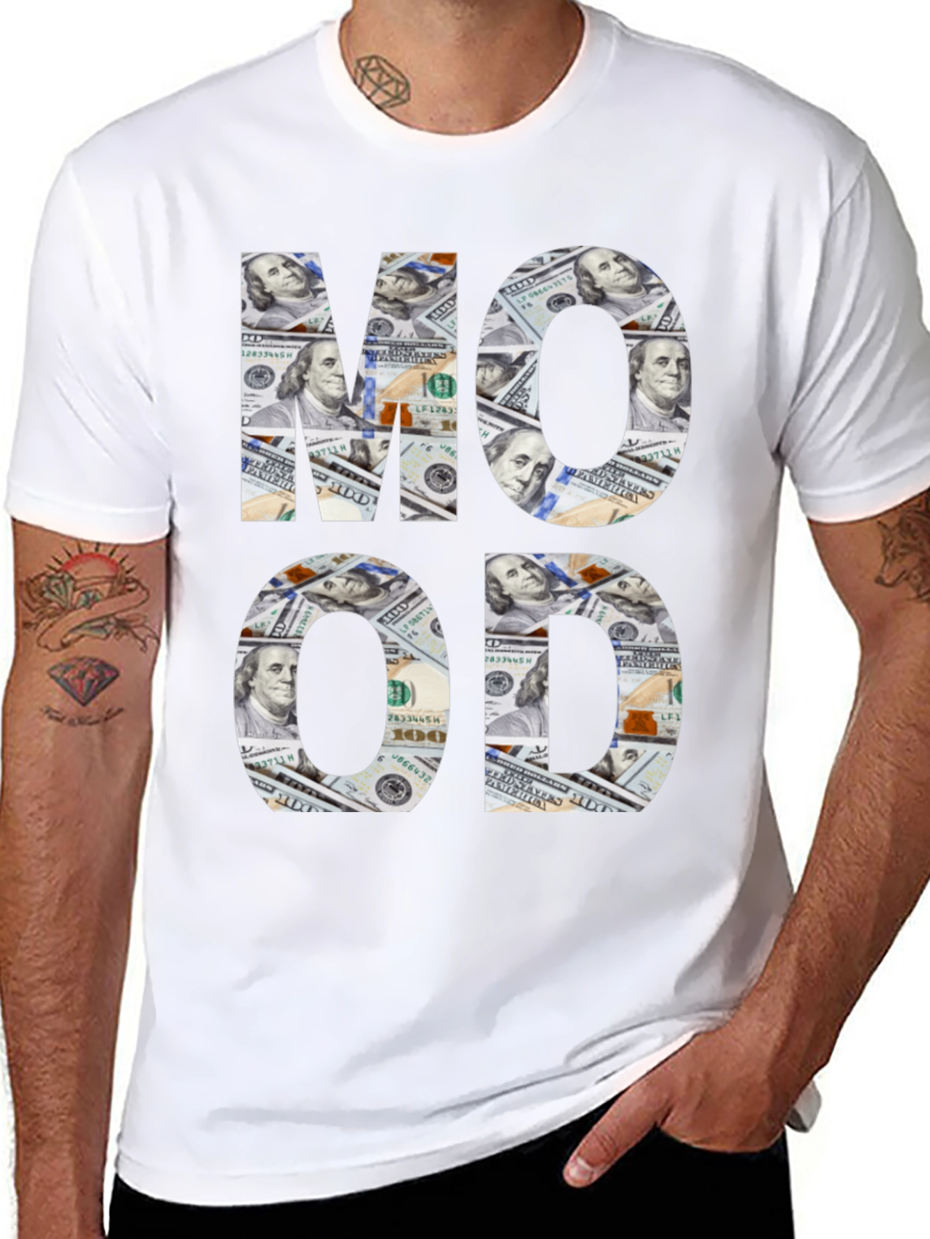 Money Mood Graphic T-Shirt