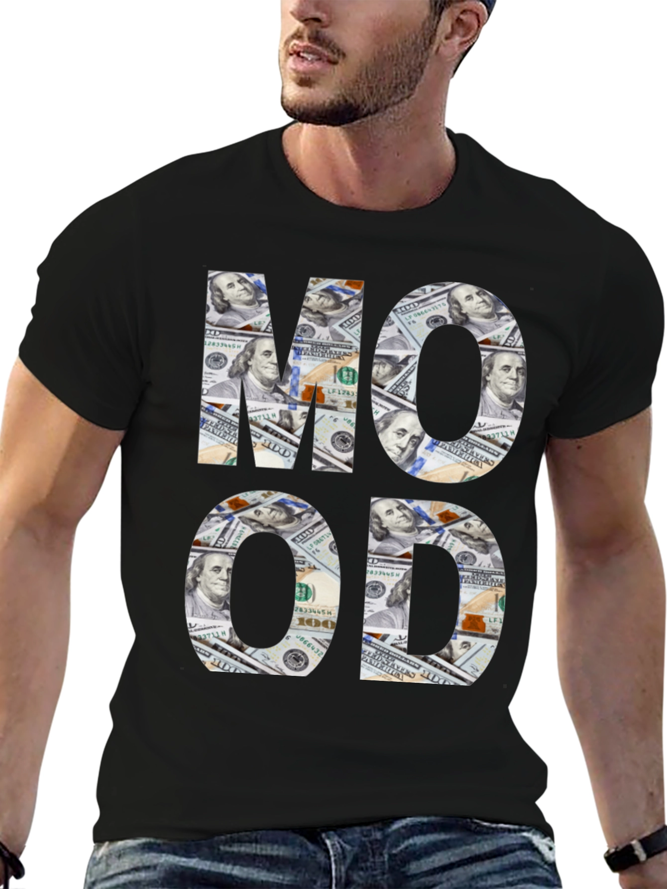 Money Mood Graphic T-Shirt