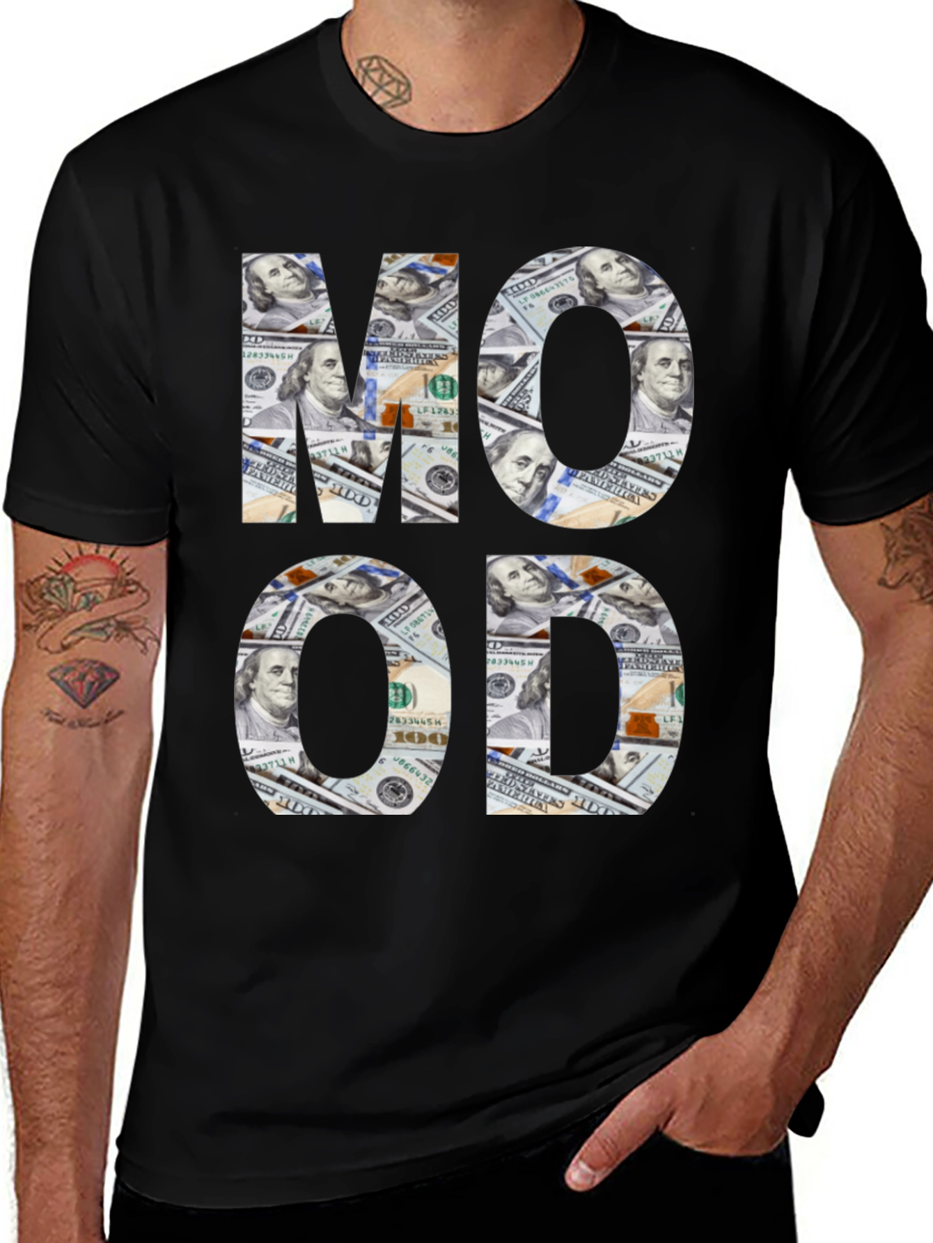 Money Mood Graphic T-Shirt