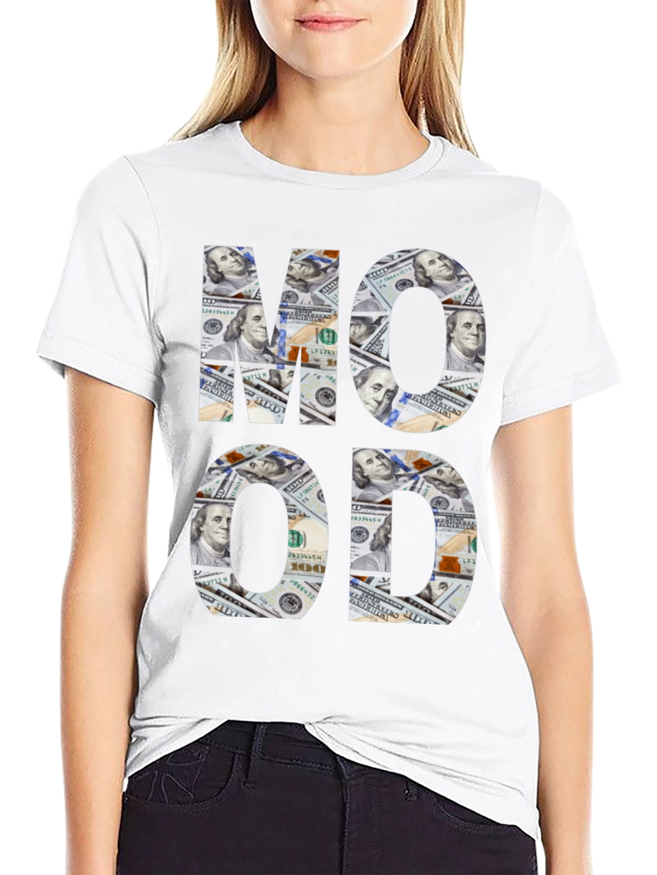 Money Mood Graphic T-Shirt
