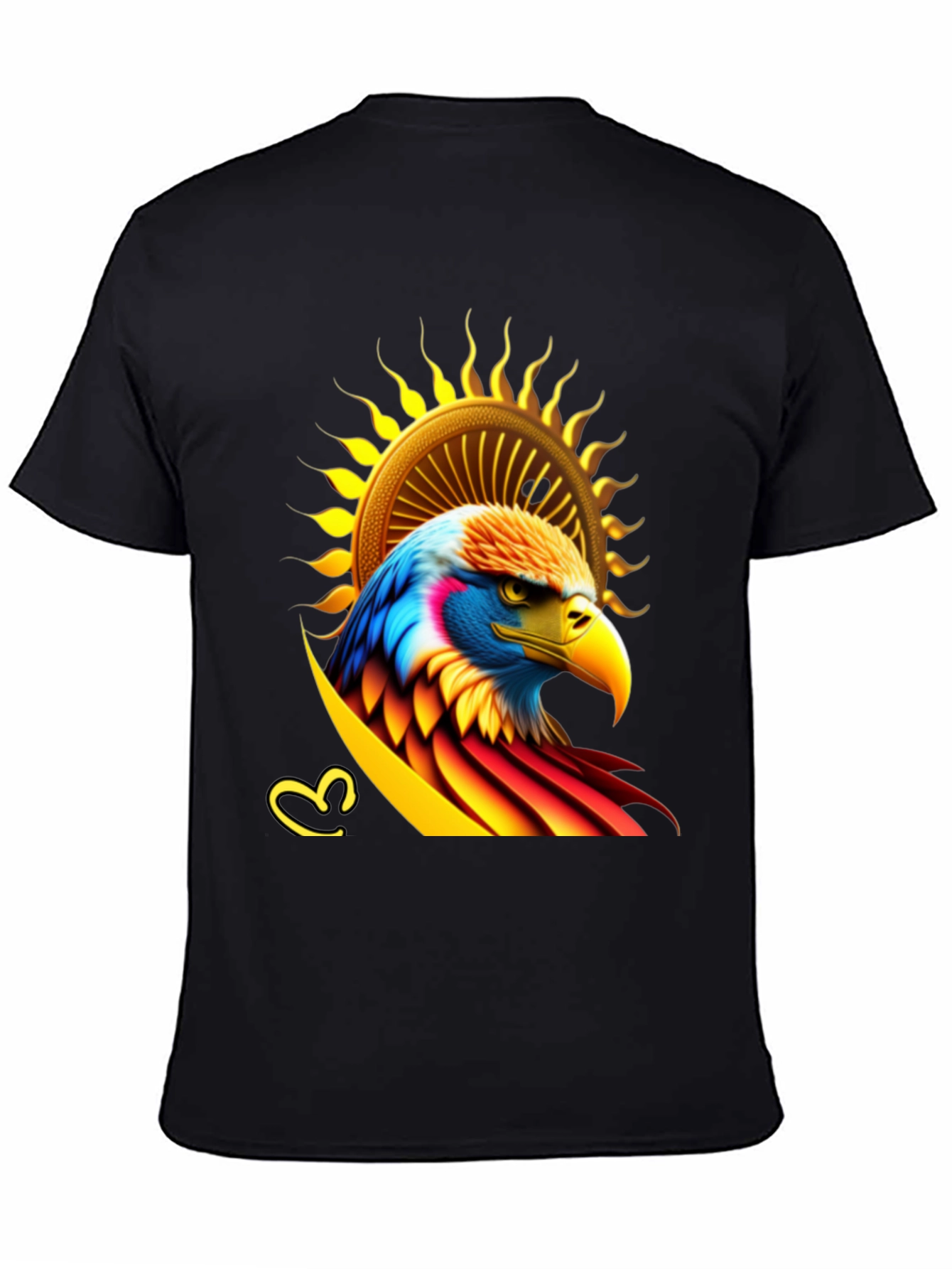 Eagle Sun Graphic T-Shirt