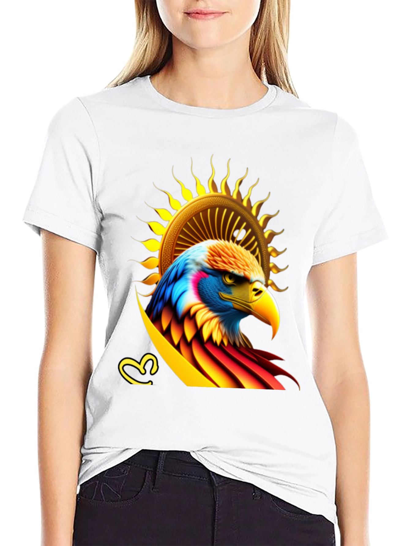 Eagle Sun Graphic T-Shirt