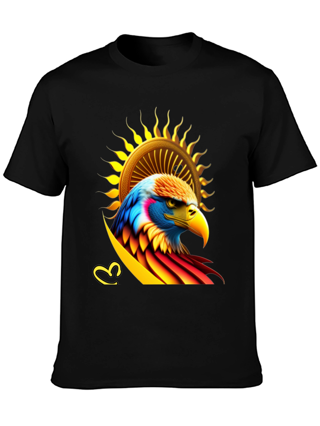Eagle Sun Graphic T-Shirt