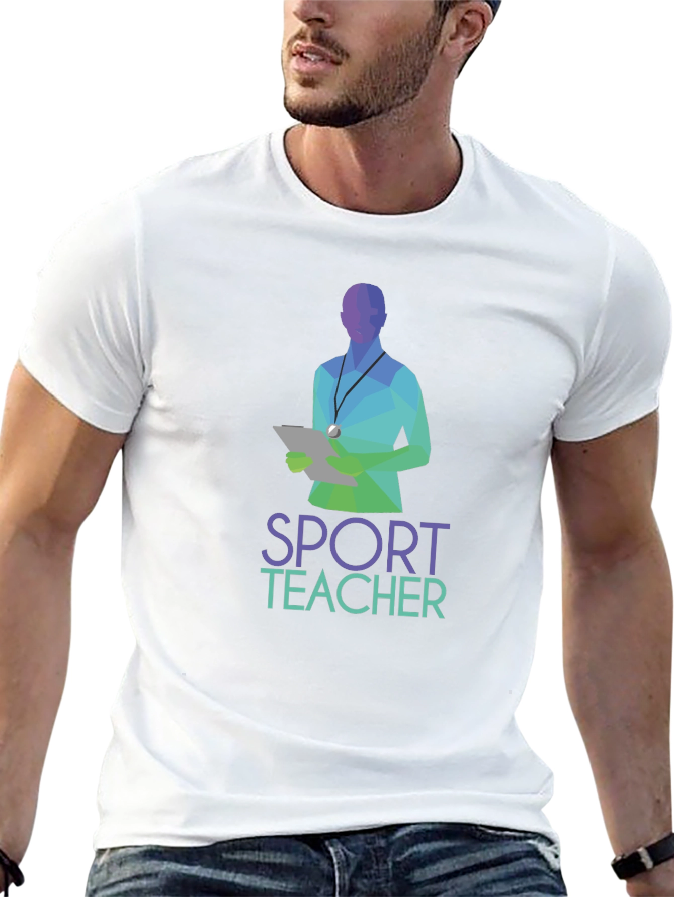 Sport Teacher Graphic T-Shirt - Coach Tee