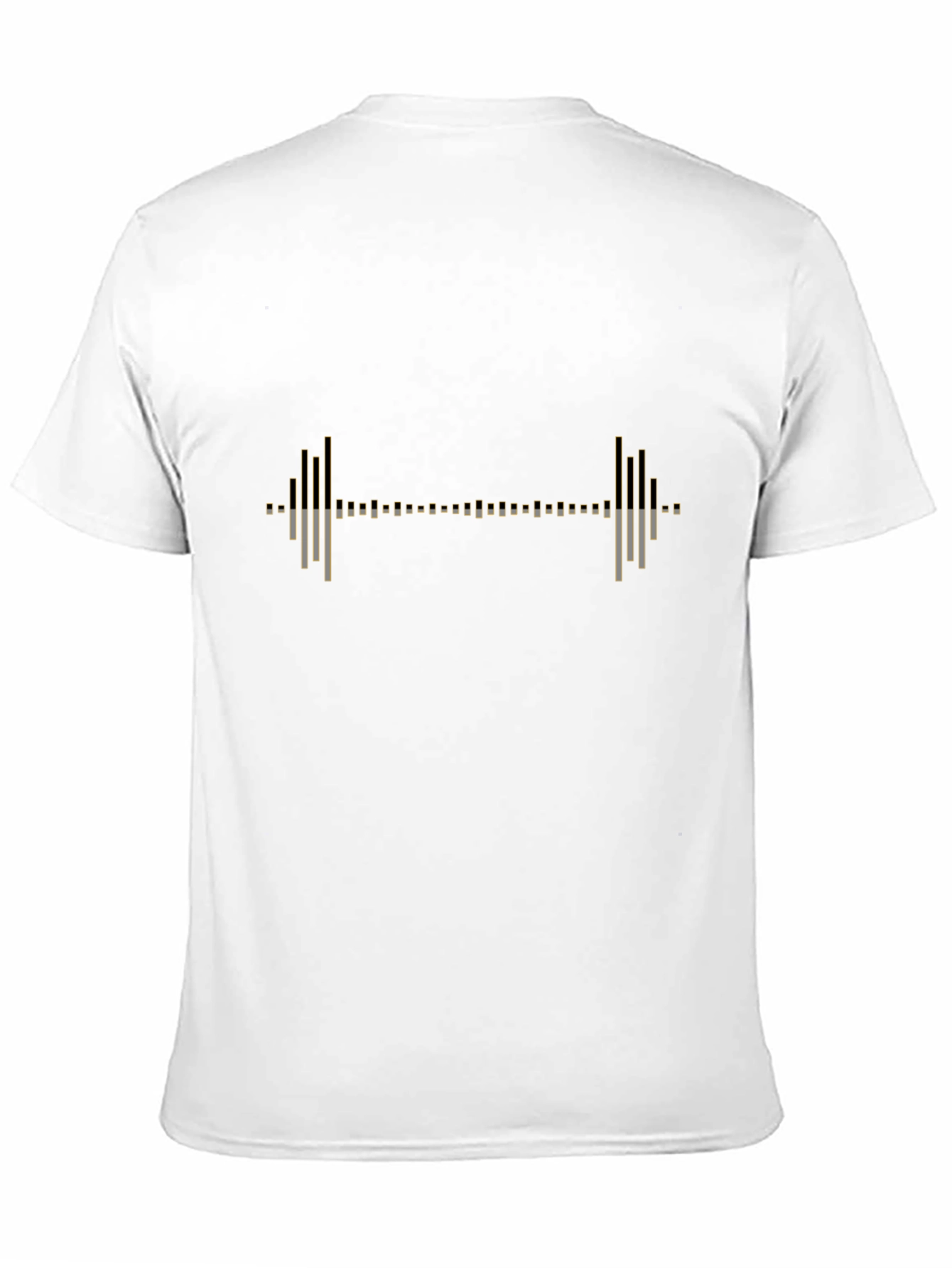 Workout Barbell Graphic Tee - Black