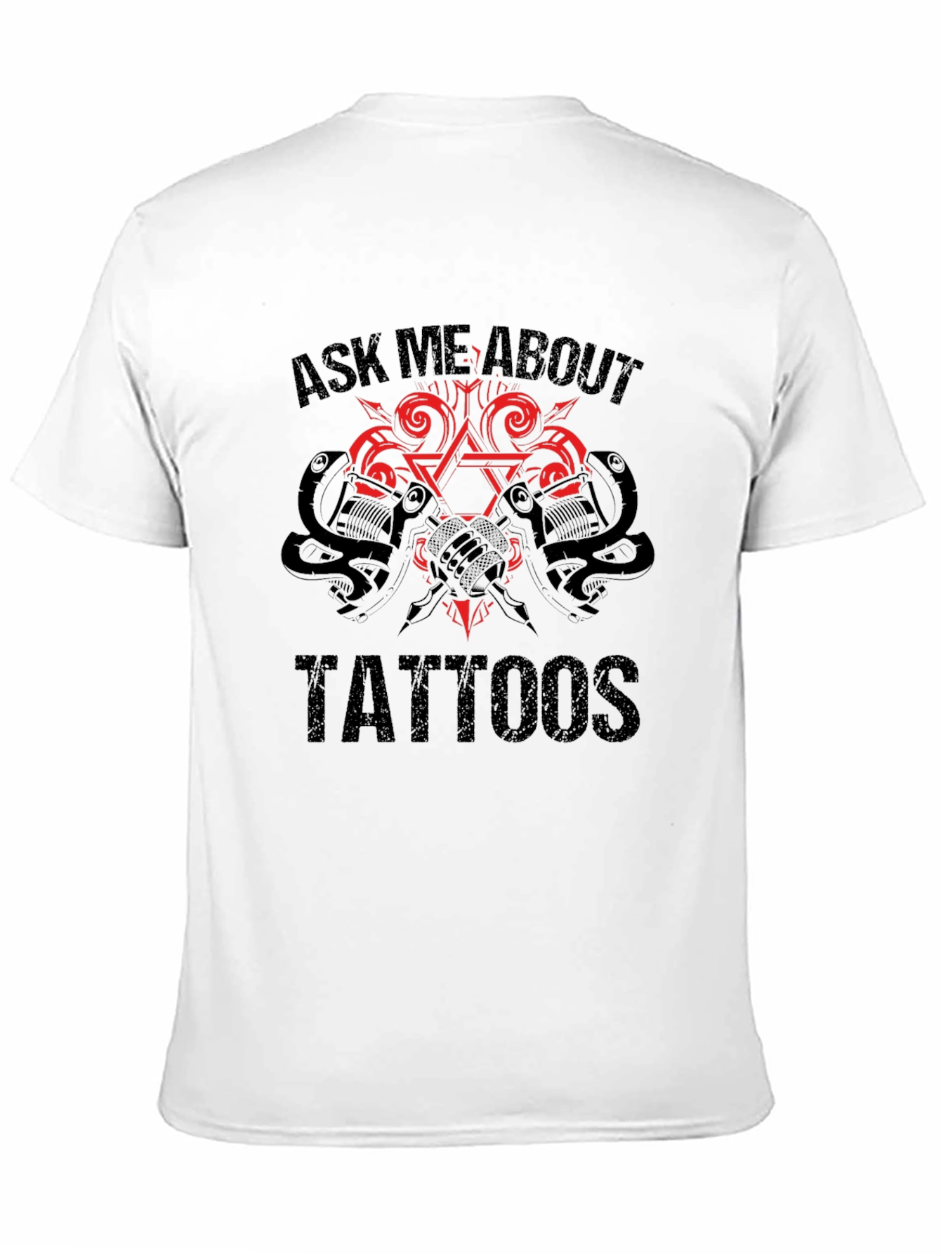 Ask Me About Tattoos Graphic T-Shirt