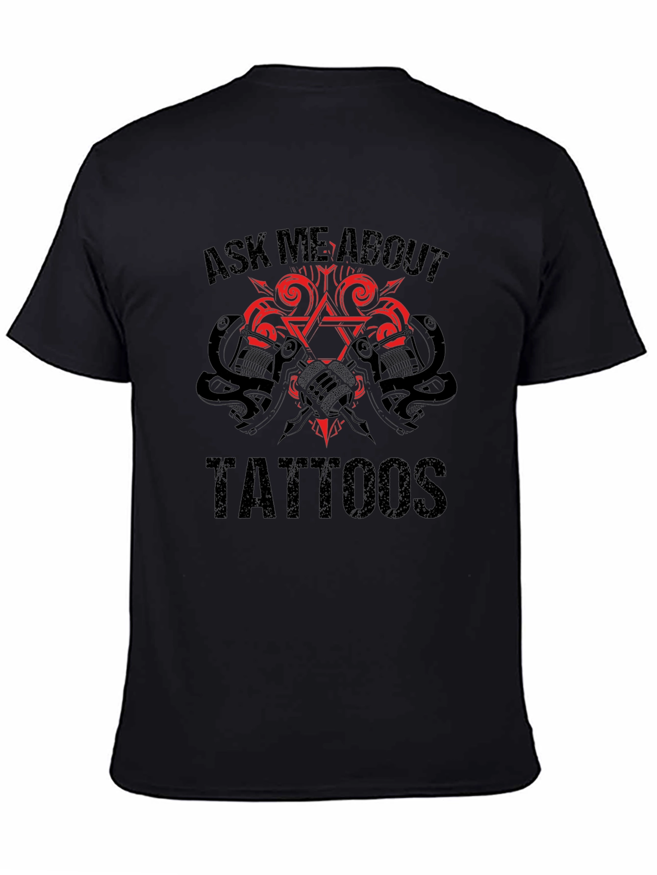 Ask Me About Tattoos Graphic T-Shirt