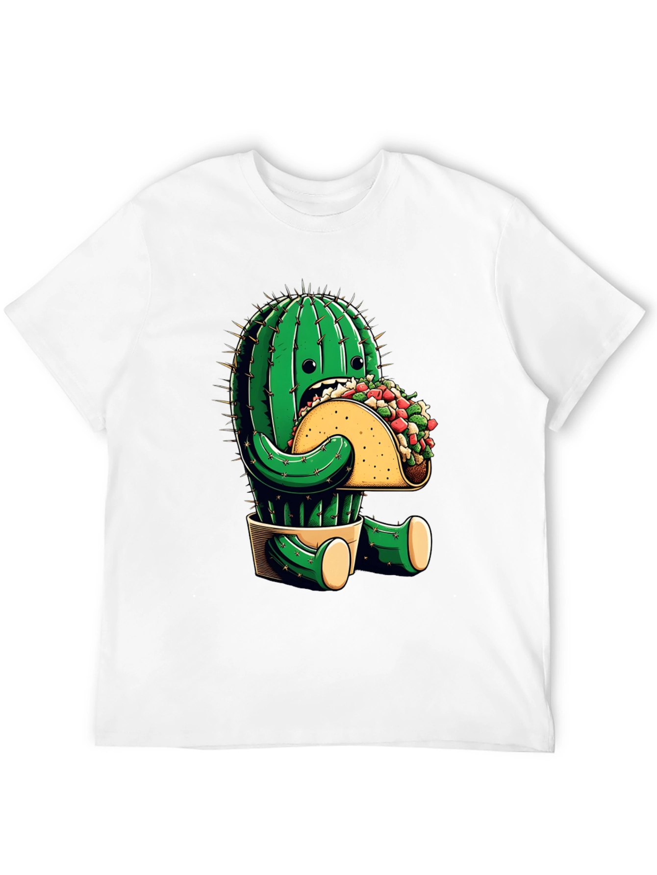 Cactus Taco T-Shirt - Funny Graphic Tee