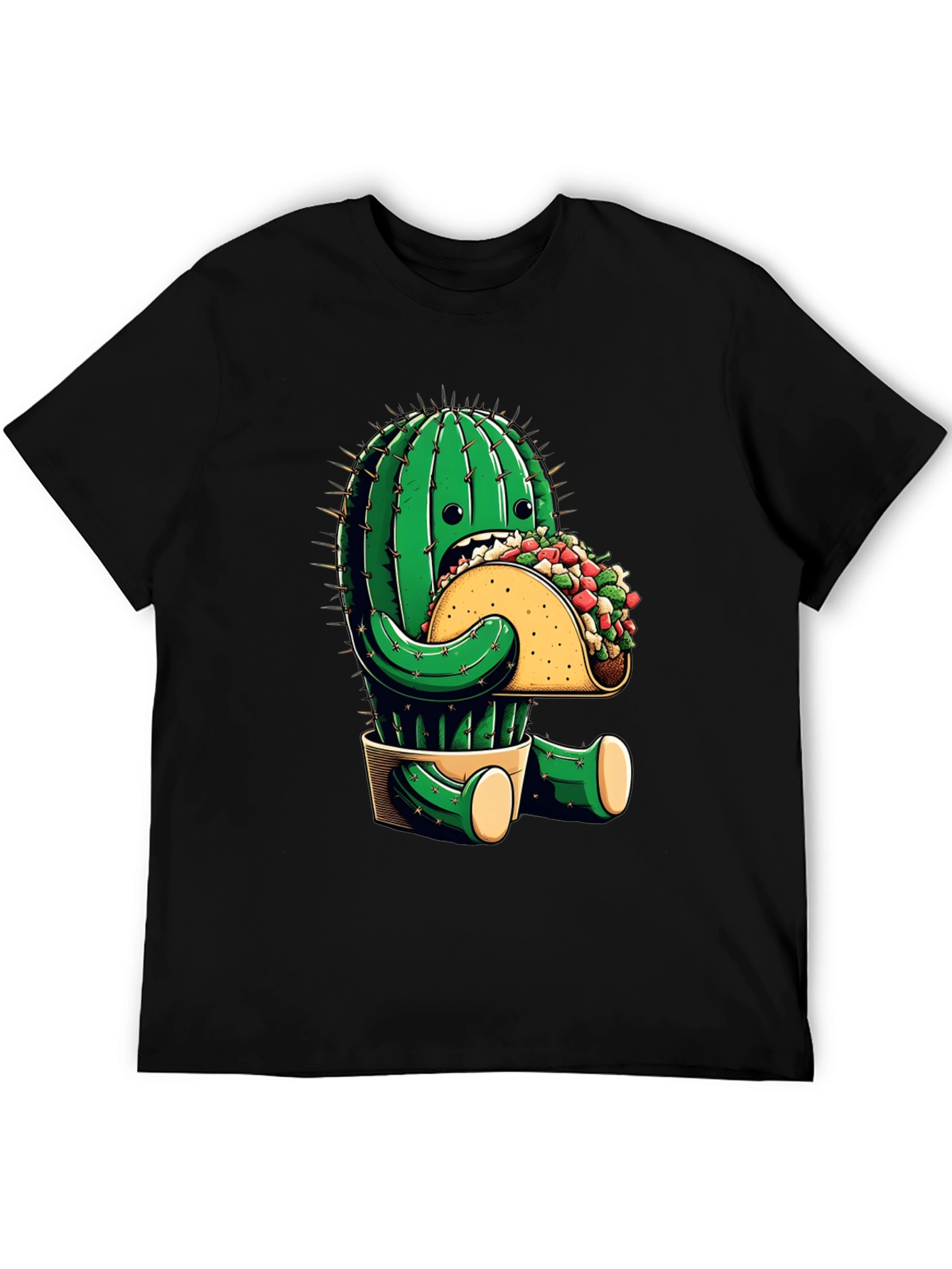 Cactus Taco T-Shirt - Funny Graphic Tee