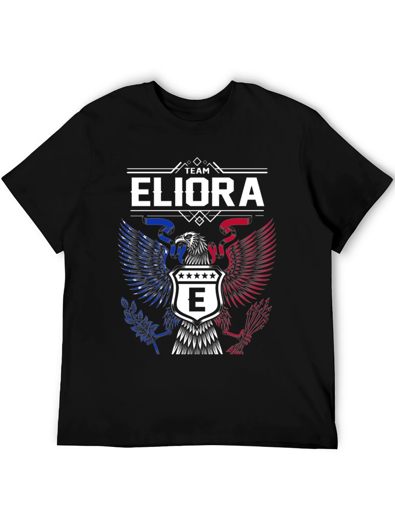 Team ELIORA Eagle Graphic T-Shirt - Patriotic Design