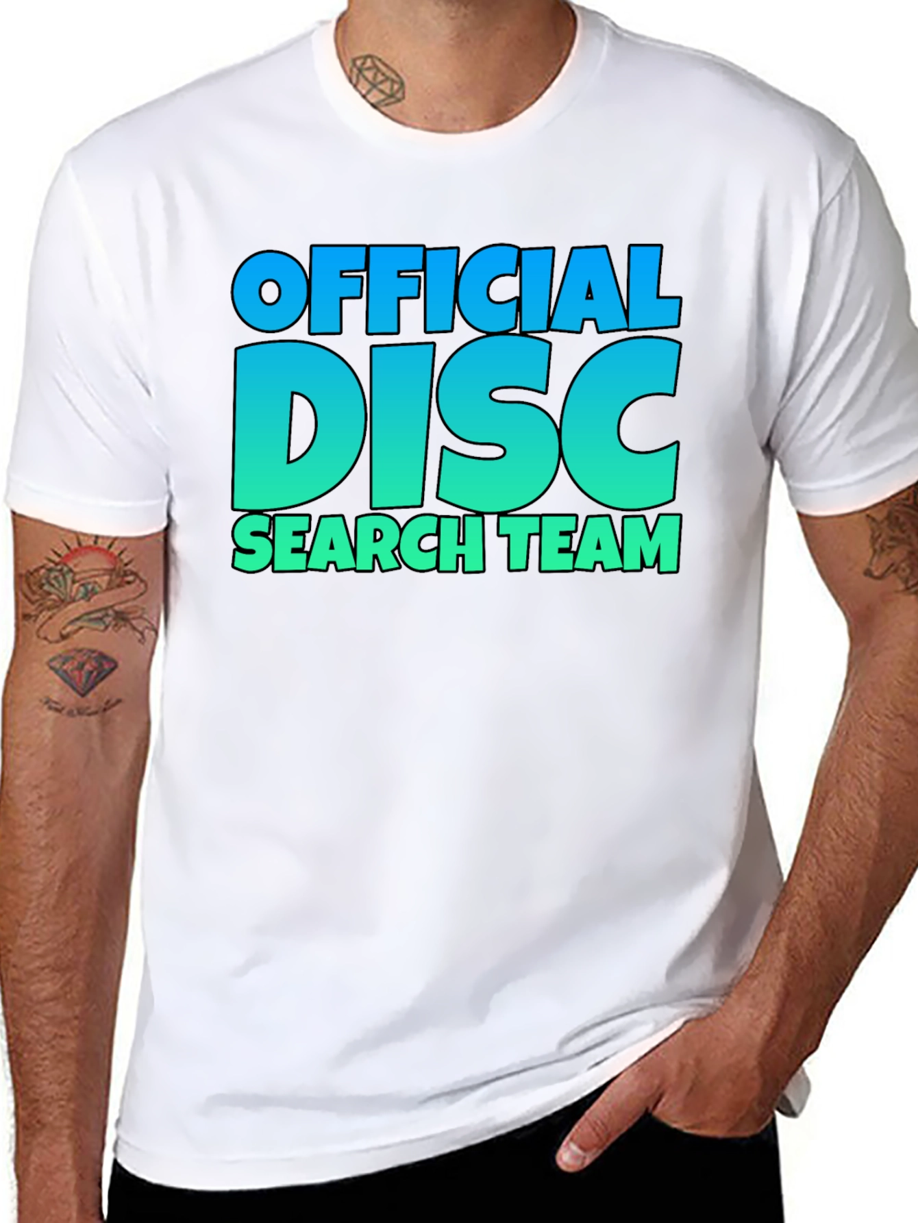 Official Disc Search Team T-Shirt