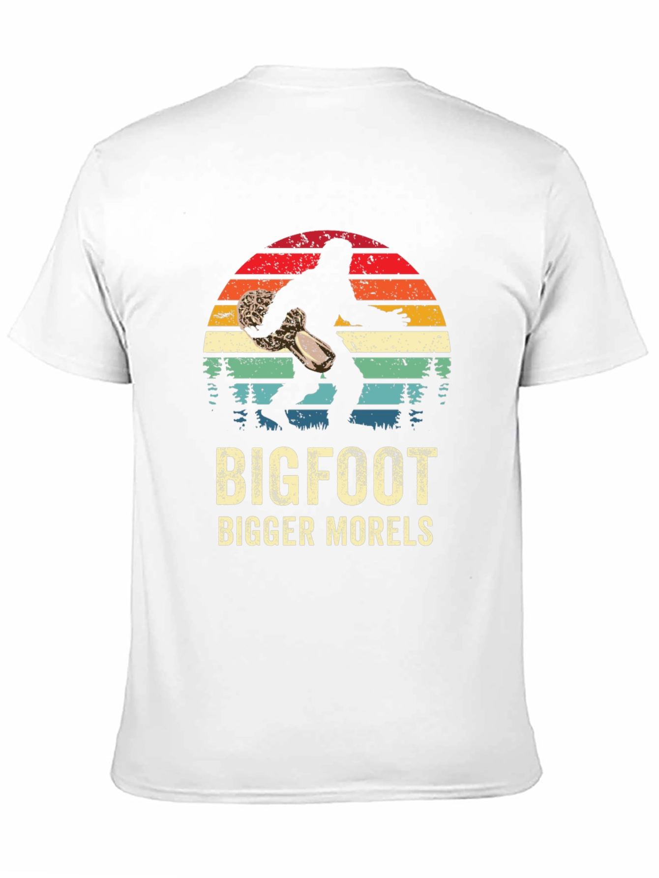Bigfoot Bigger Morels Graphic T-Shirt