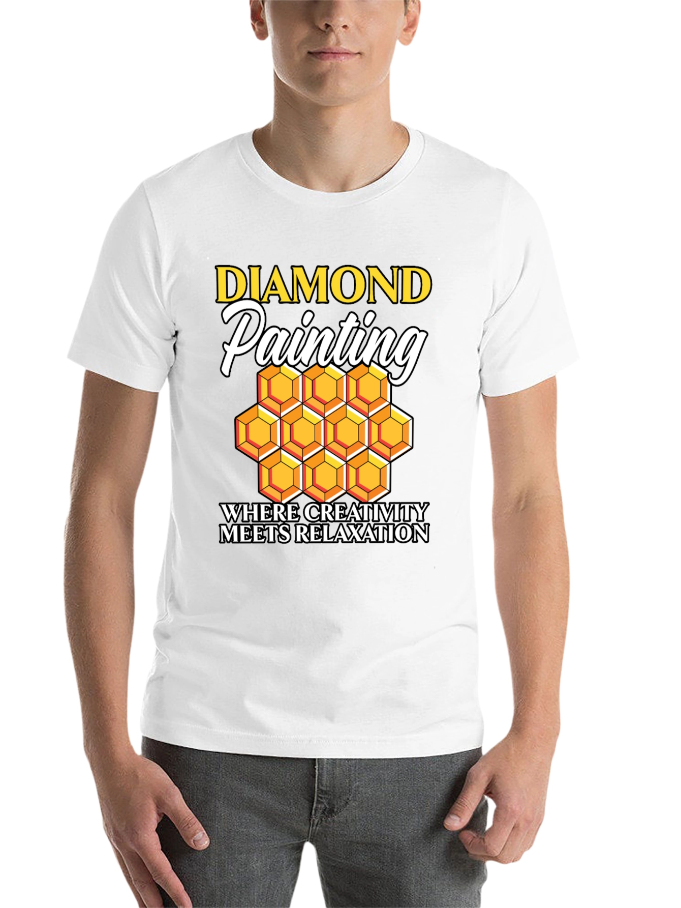 Diamond Painting Hobby Tee - Creativity & Relaxation