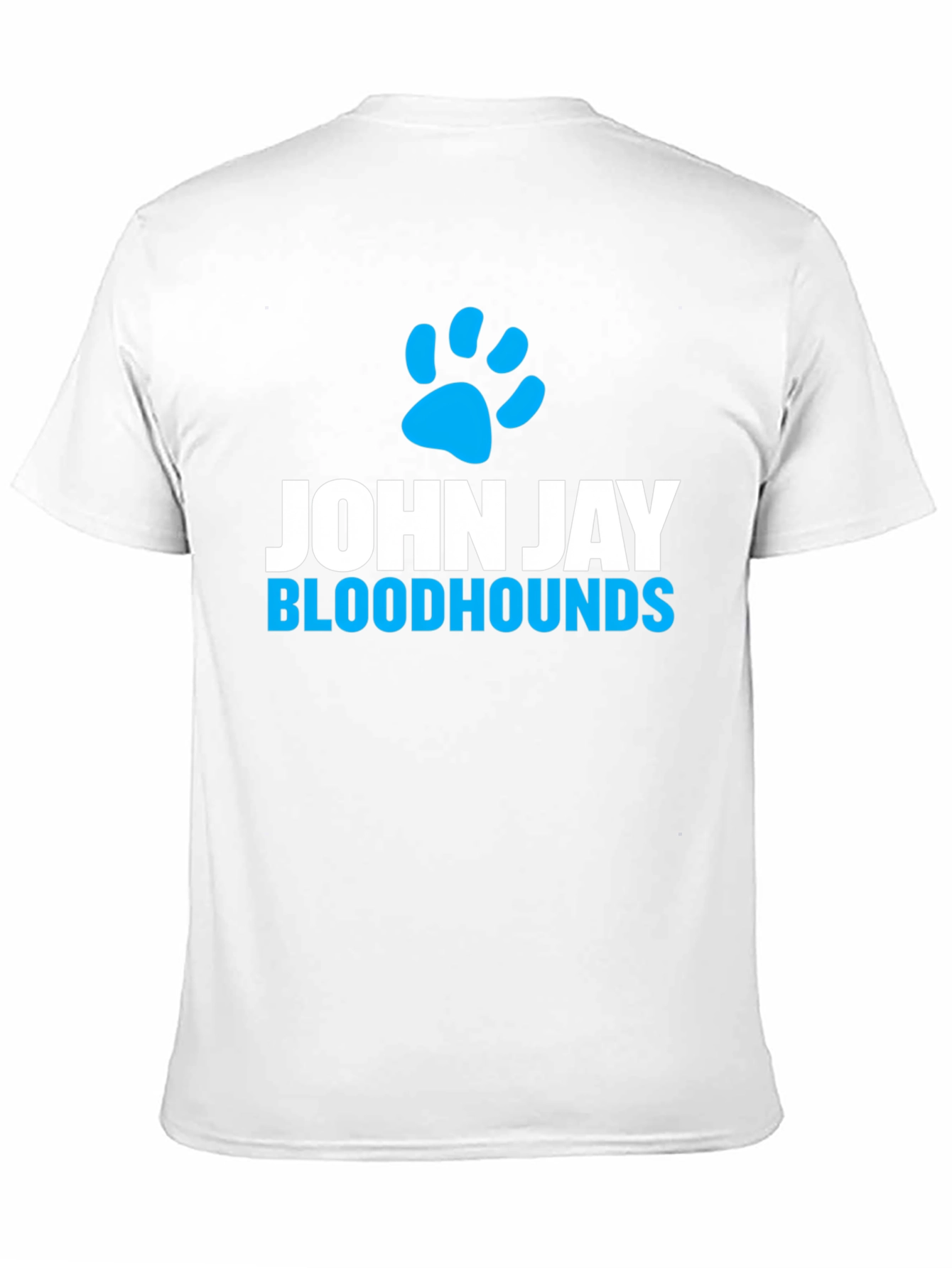 John Jay Bloodhounds T-Shirt - Black Cotton Tee