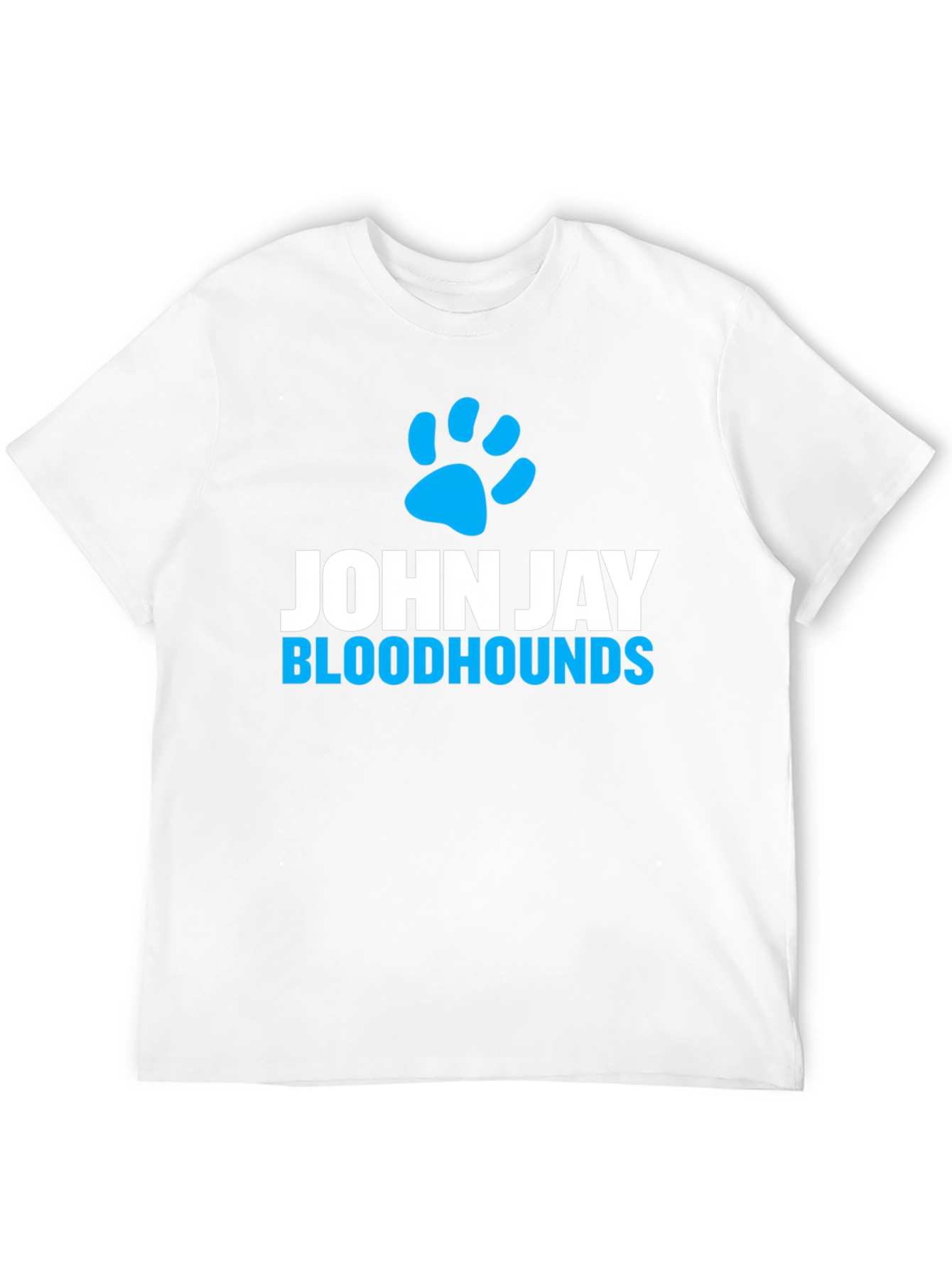 John Jay Bloodhounds T-Shirt - Black Cotton Tee