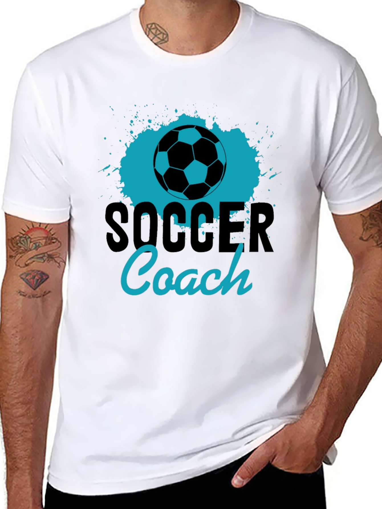 Soccer Coach T-Shirt - Graphic Design Tee