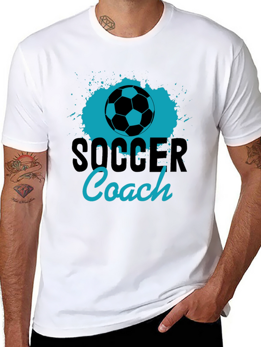 Soccer Coach T-Shirt - Graphic Design Tee