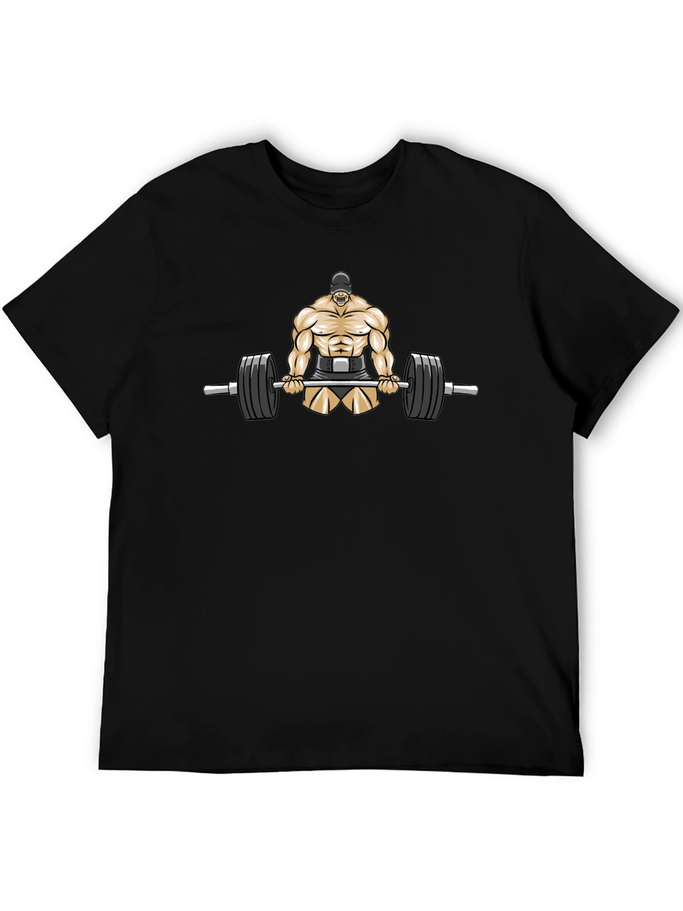 Weightlifter Graphic Tee - Black