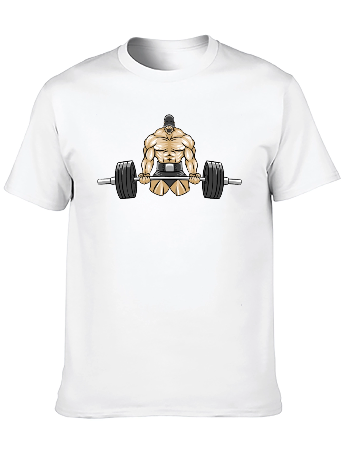 Weightlifter Graphic Tee - Black