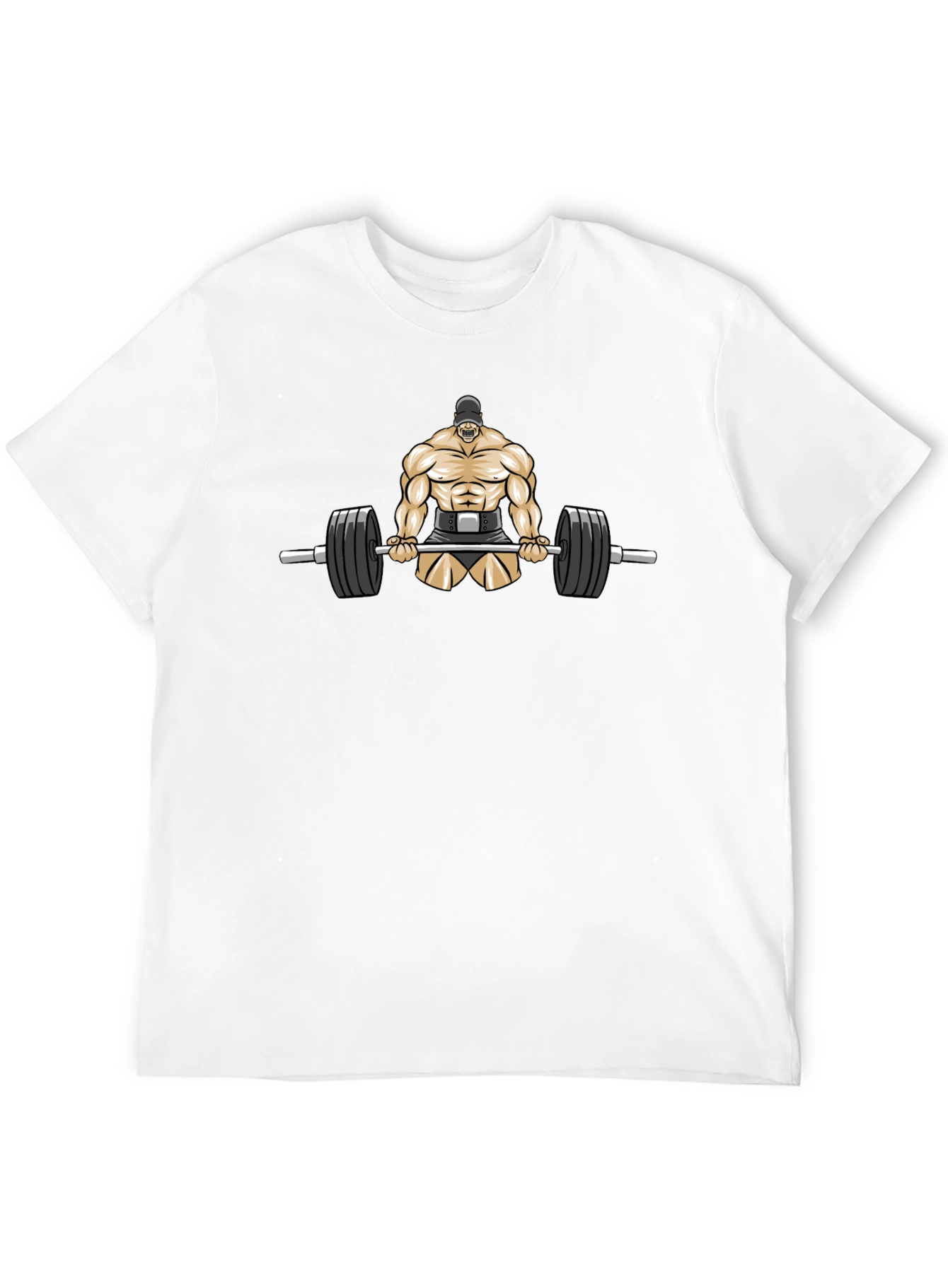 Weightlifter Graphic Tee - Black