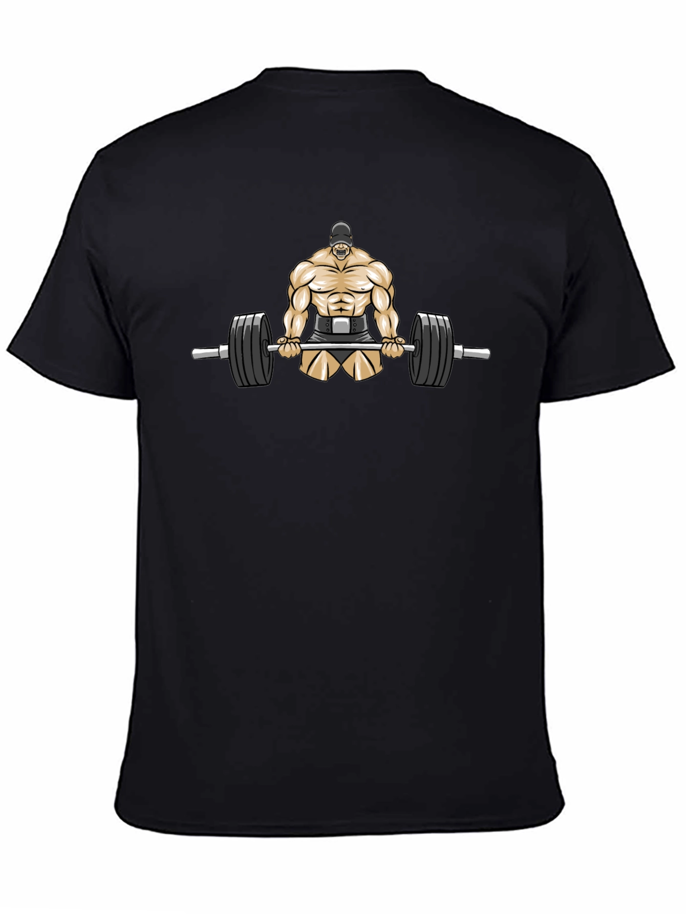 Weightlifter Graphic Tee - Black