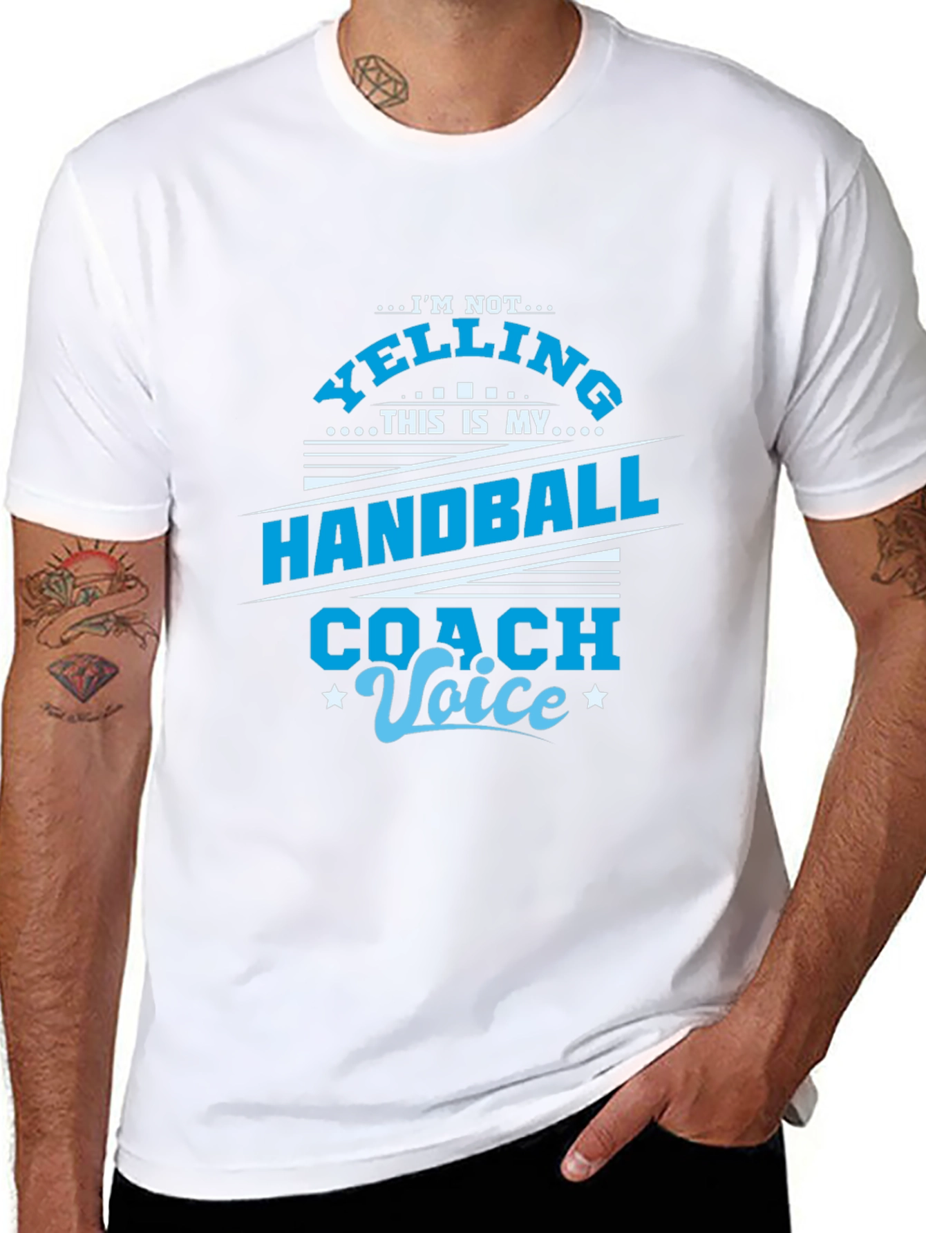 Handball Coach Voice T-Shirt - Funny Sports Tee