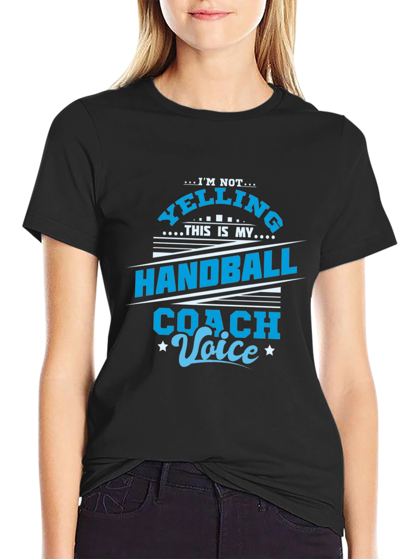 Handball Coach Voice T-Shirt - Funny Sports Tee