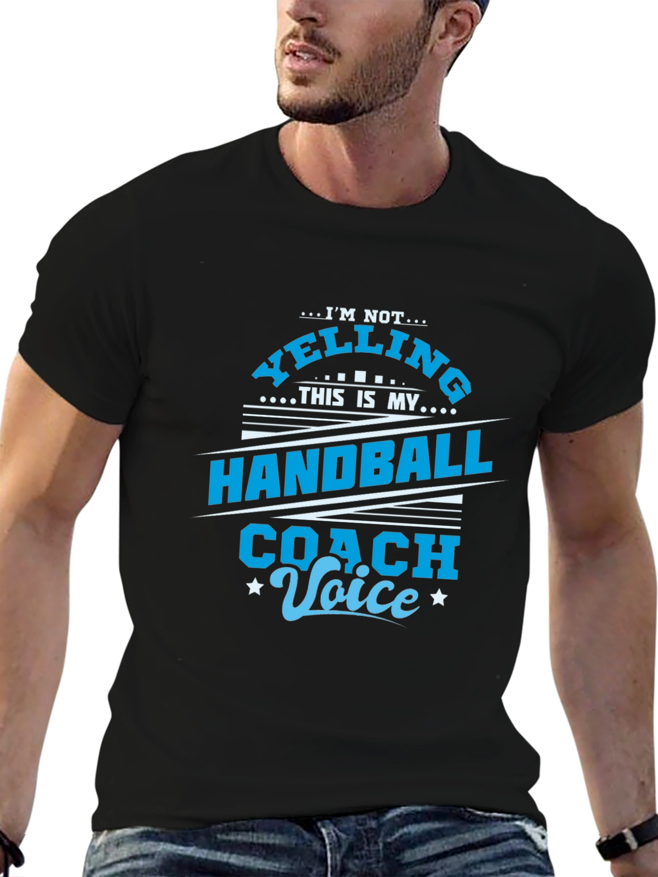 Handball Coach Voice T-Shirt - Funny Sports Tee