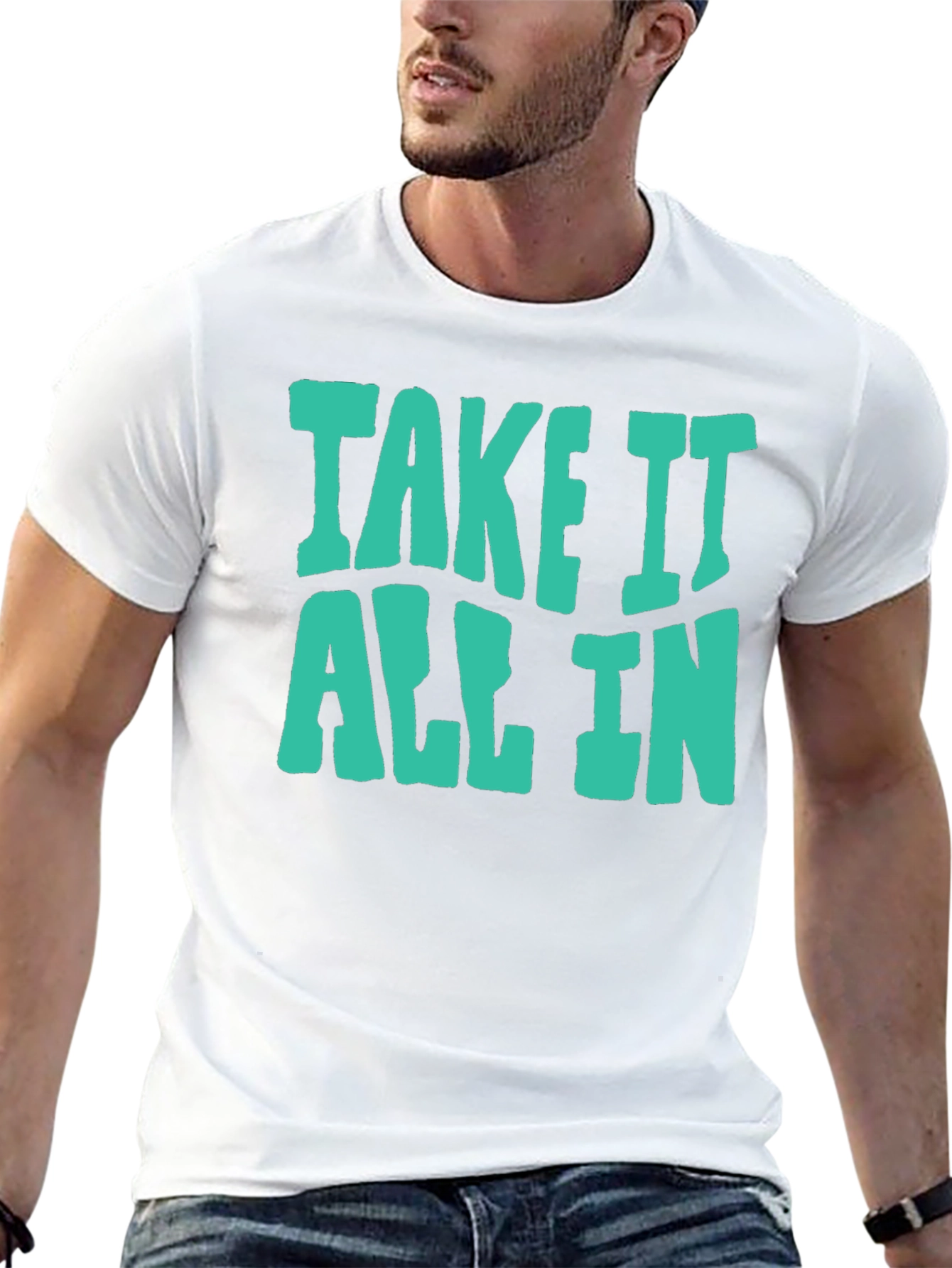 Take It All In Graphic Tee - Casual Style