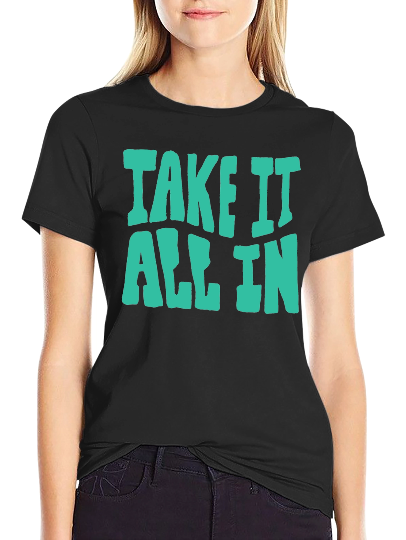 Take It All In Graphic Tee - Casual Style