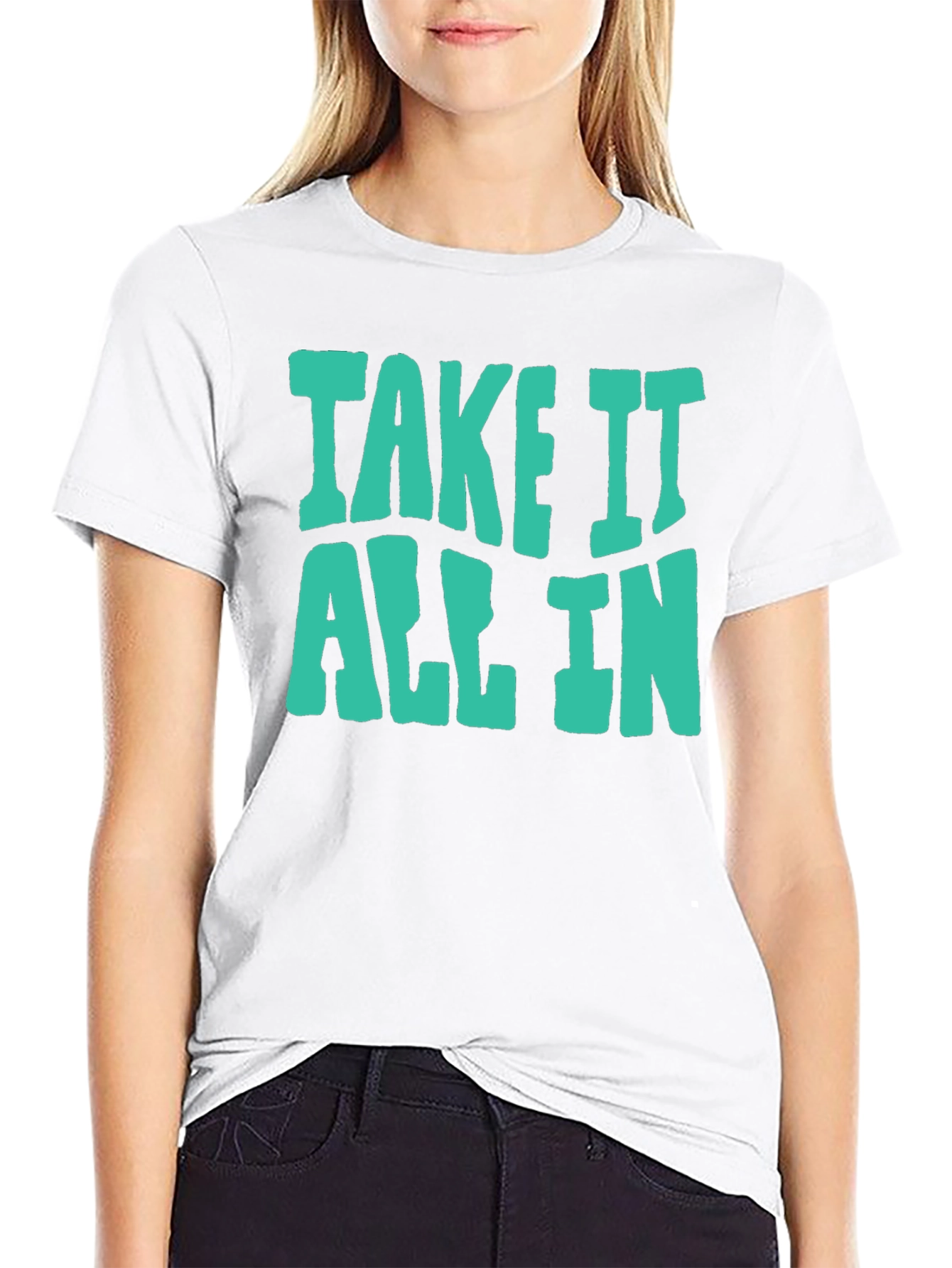 Take It All In Graphic Tee - Casual Style