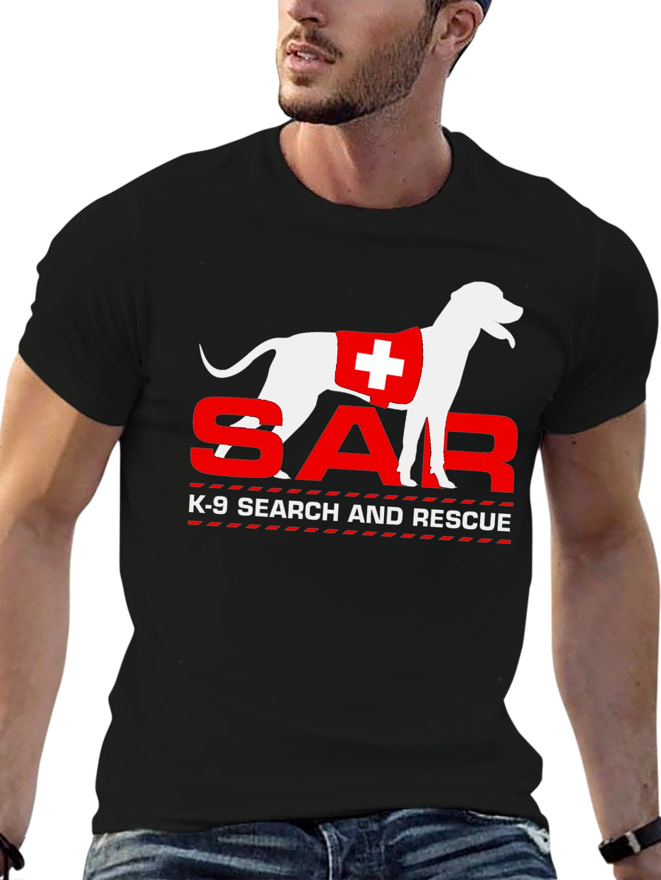 SAR K-9 Search and Rescue Dog T-Shirt