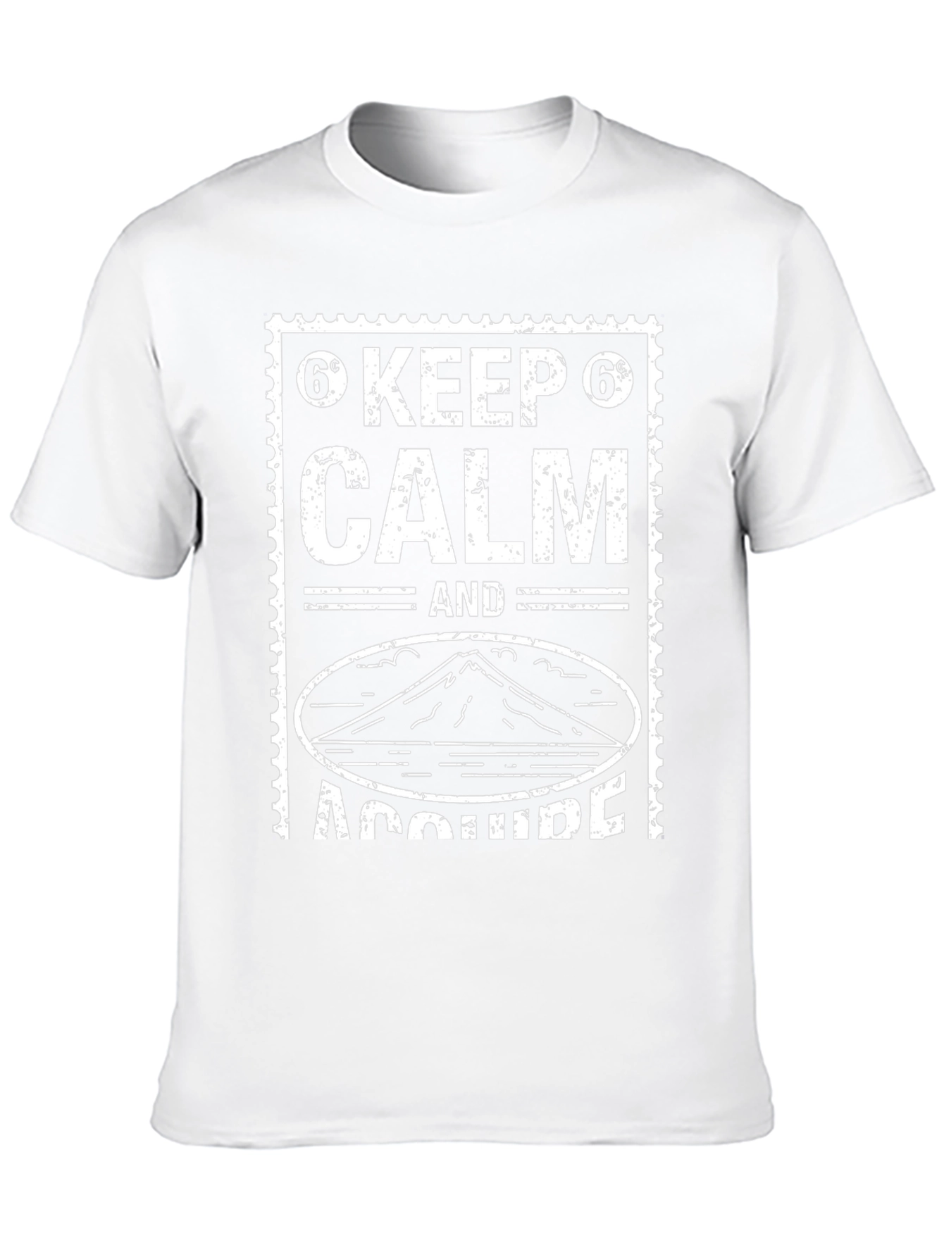 Keep Calm & Acquire Black Graphic Tee