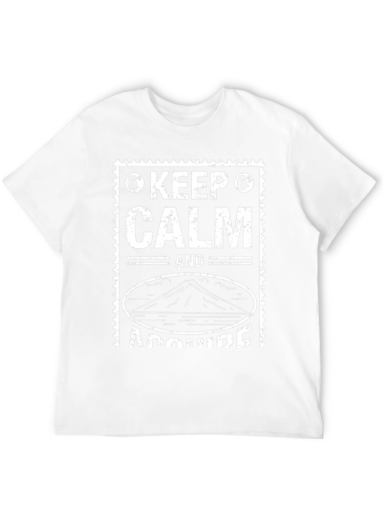 Keep Calm & Acquire Black Graphic Tee