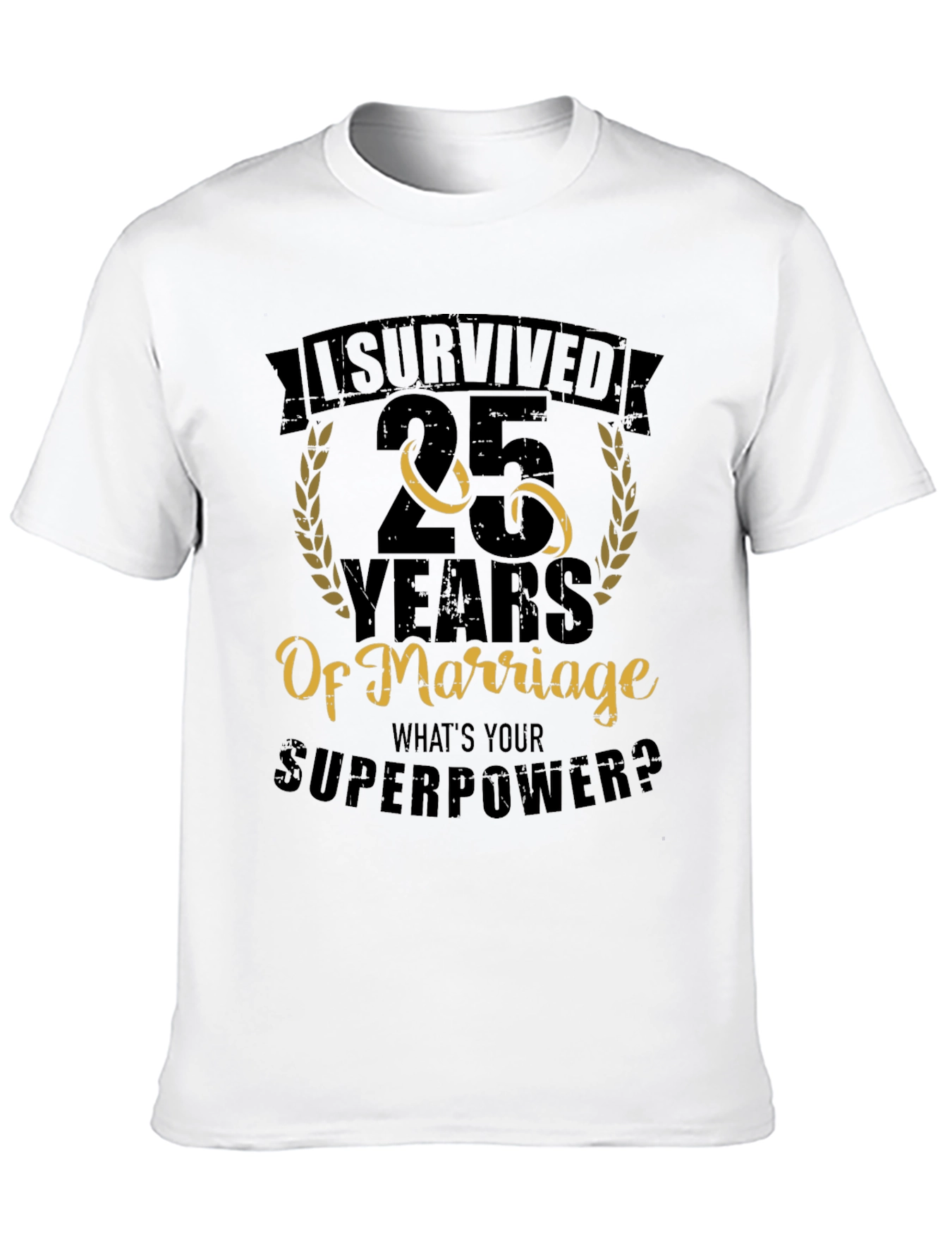 25 Years of Marriage T-Shirt