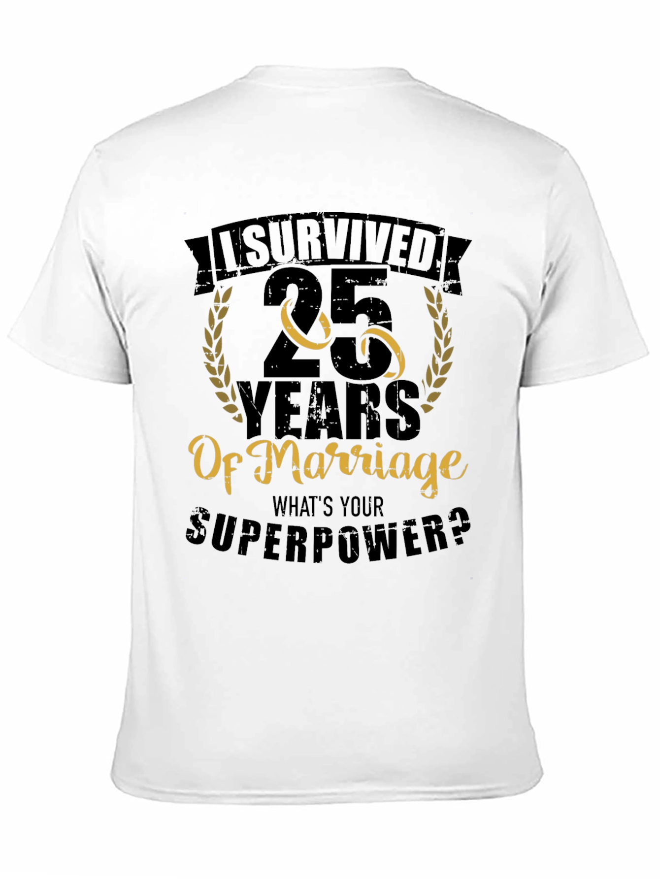 25 Years of Marriage T-Shirt