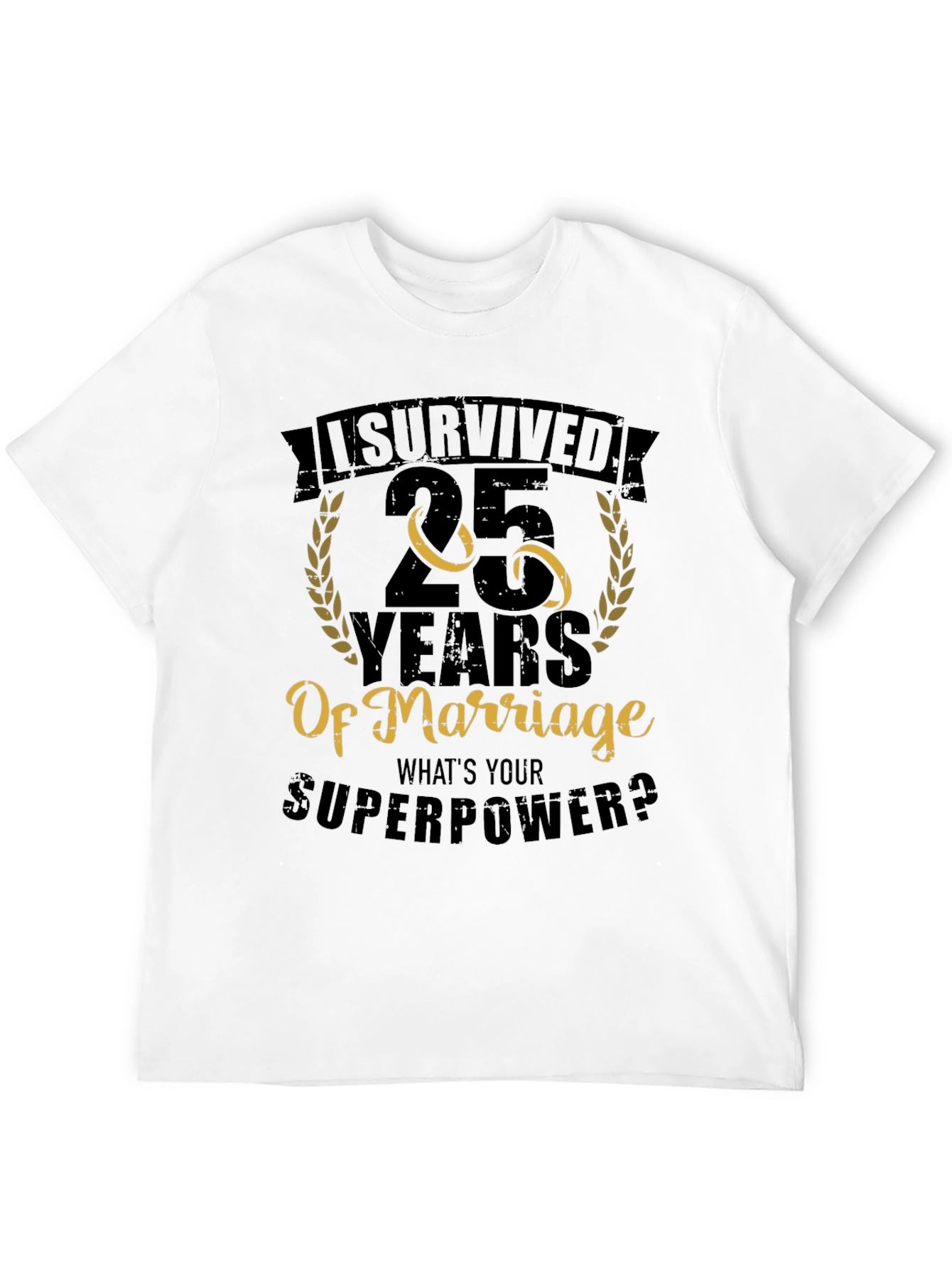25 Years of Marriage T-Shirt