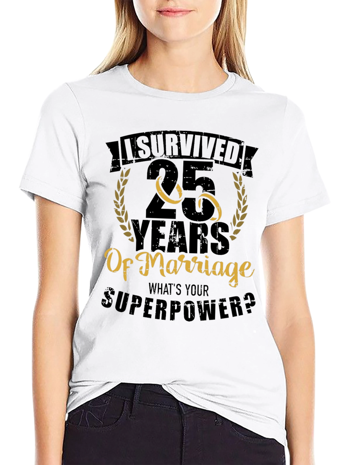 25 Years of Marriage T-Shirt