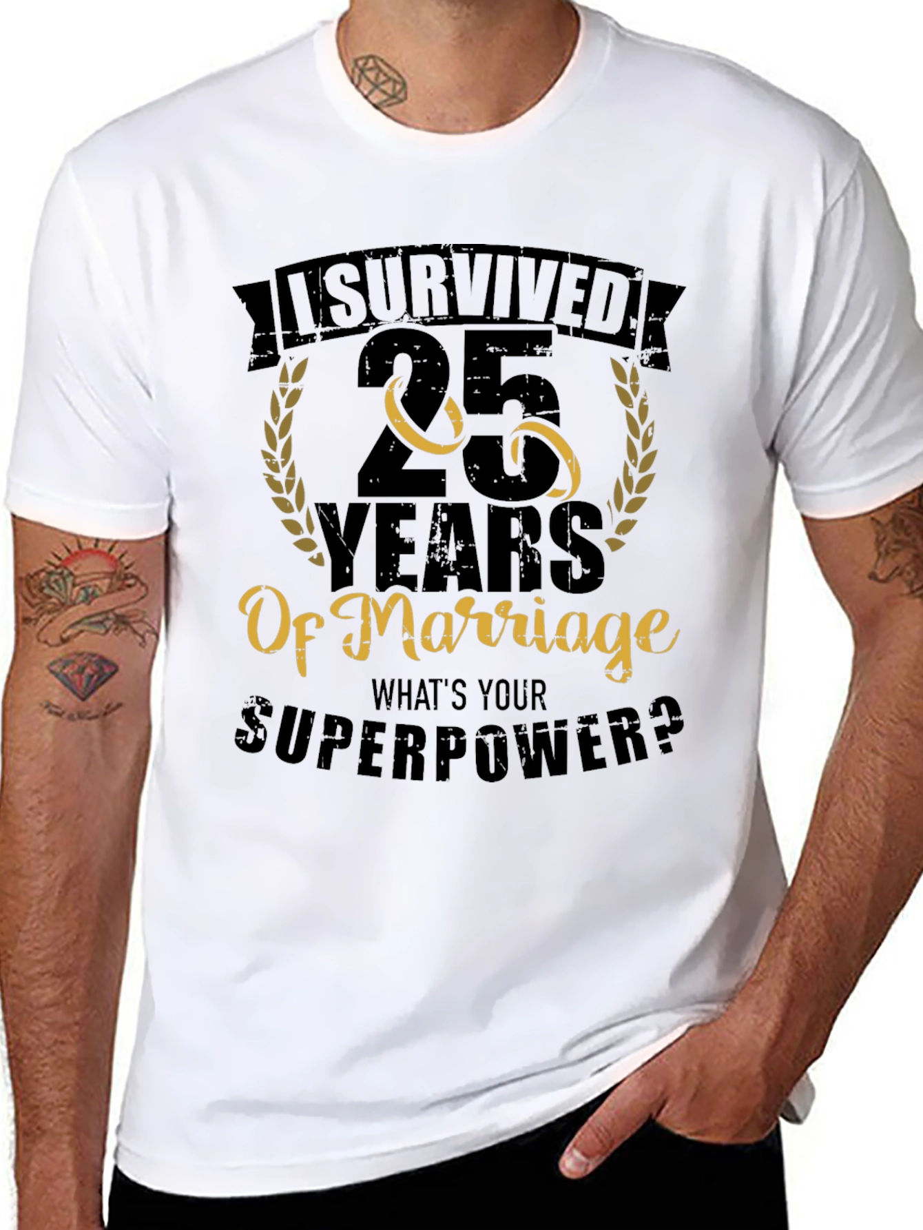 25 Years of Marriage T-Shirt