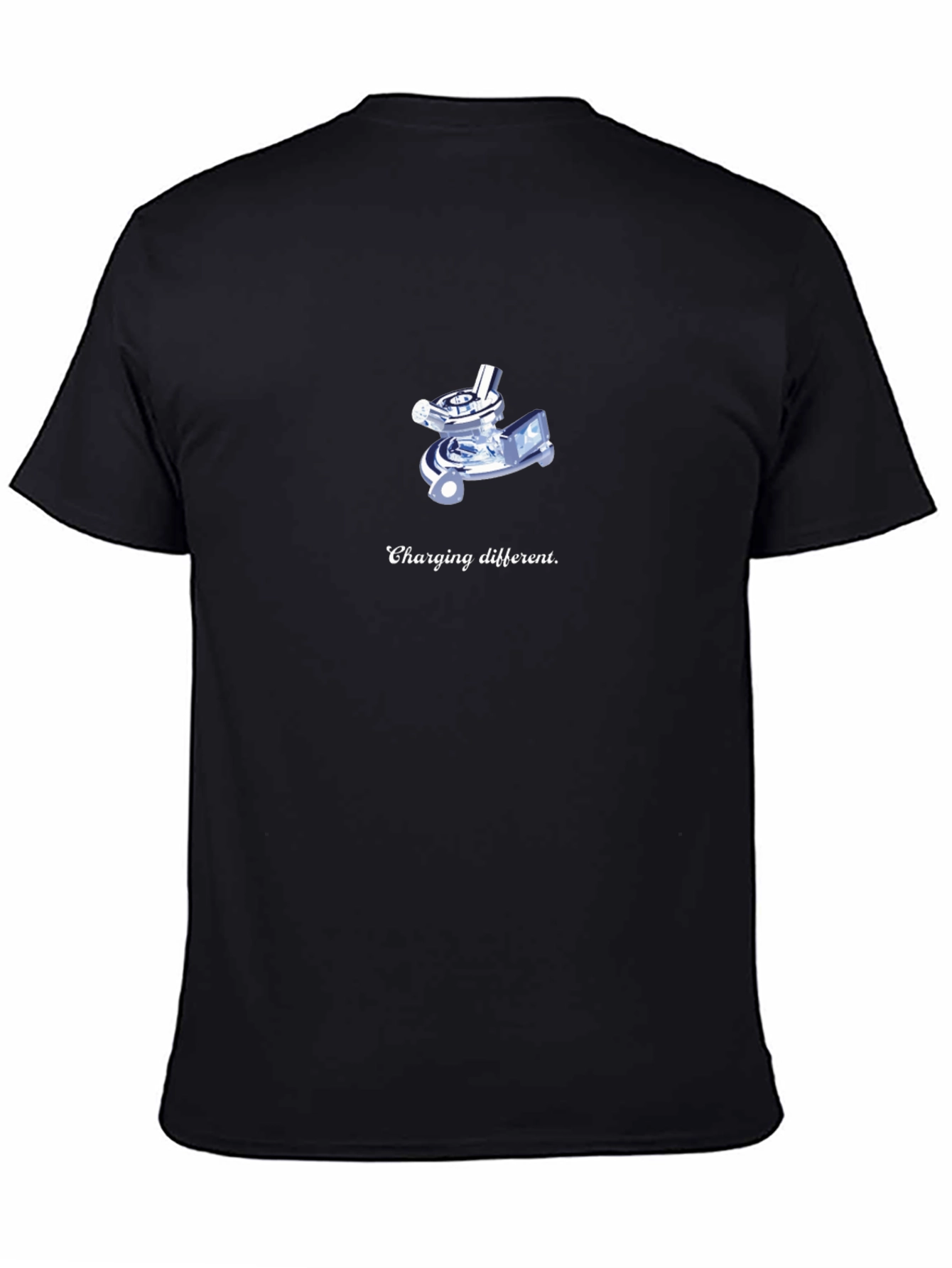 Charging Different Black T-Shirt