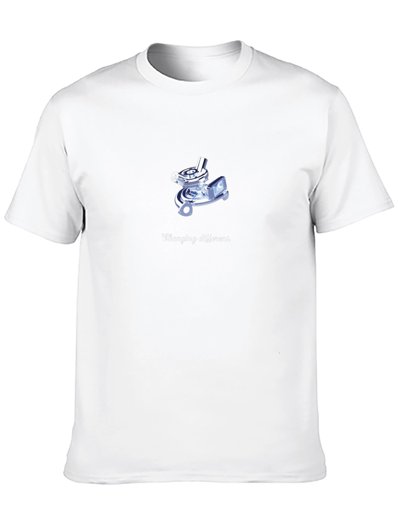 Charging Different Black T-Shirt