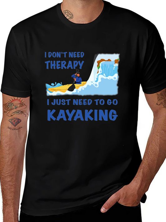 Kayaking Therapy T-Shirt - Adventure Ready