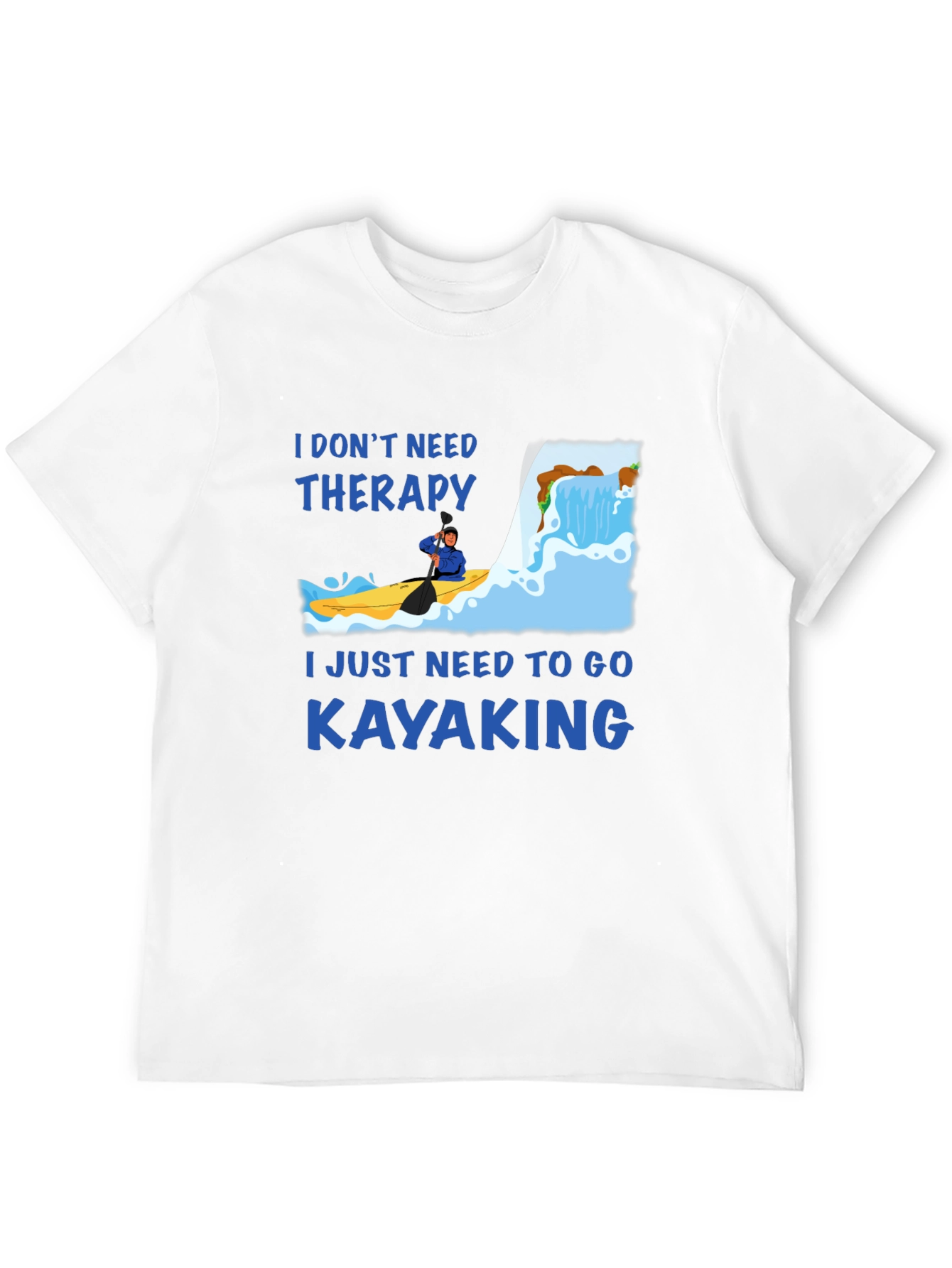 Kayaking Therapy T-Shirt - Adventure Ready