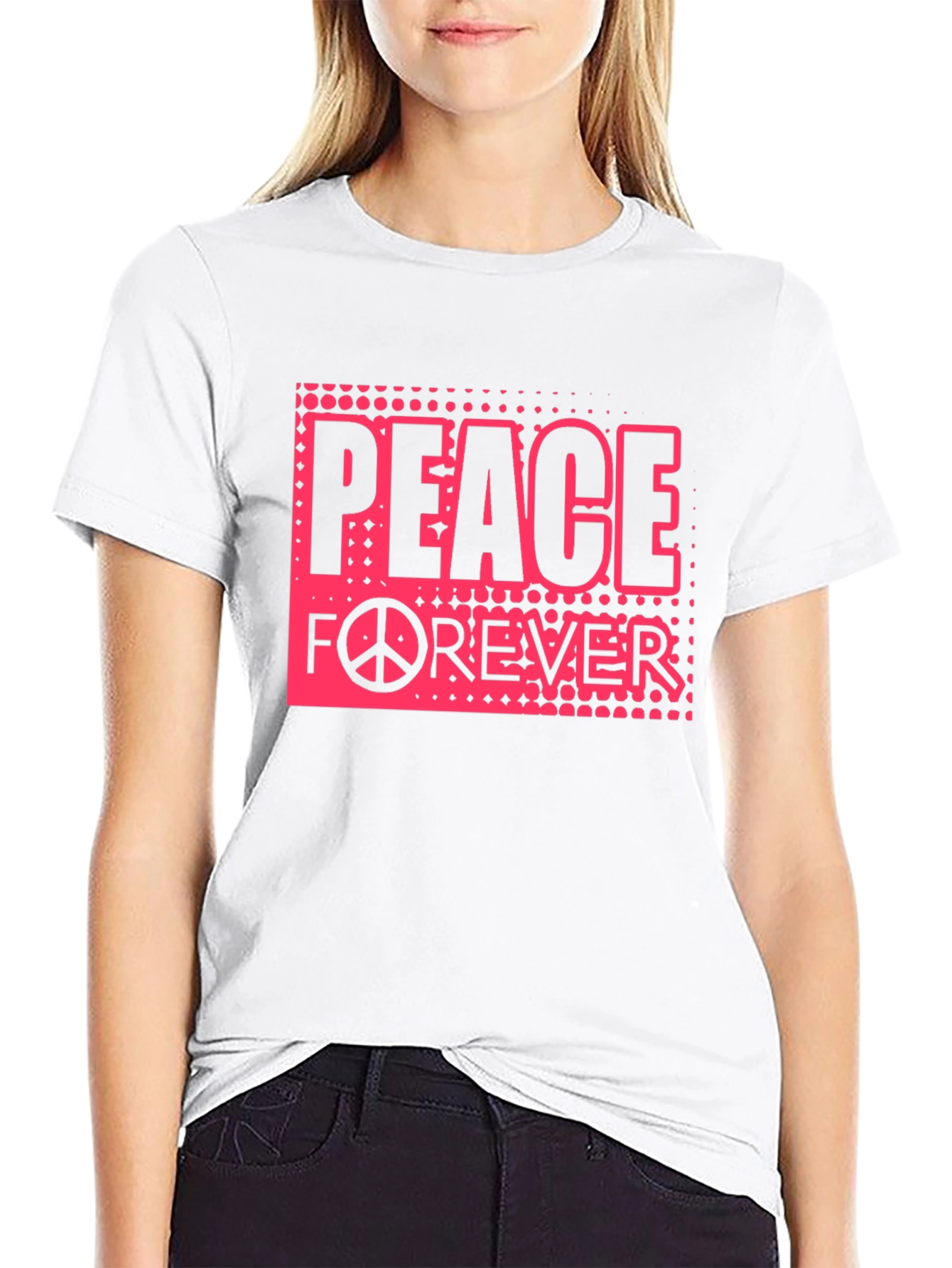 Peace Forever Graphic T-Shirt